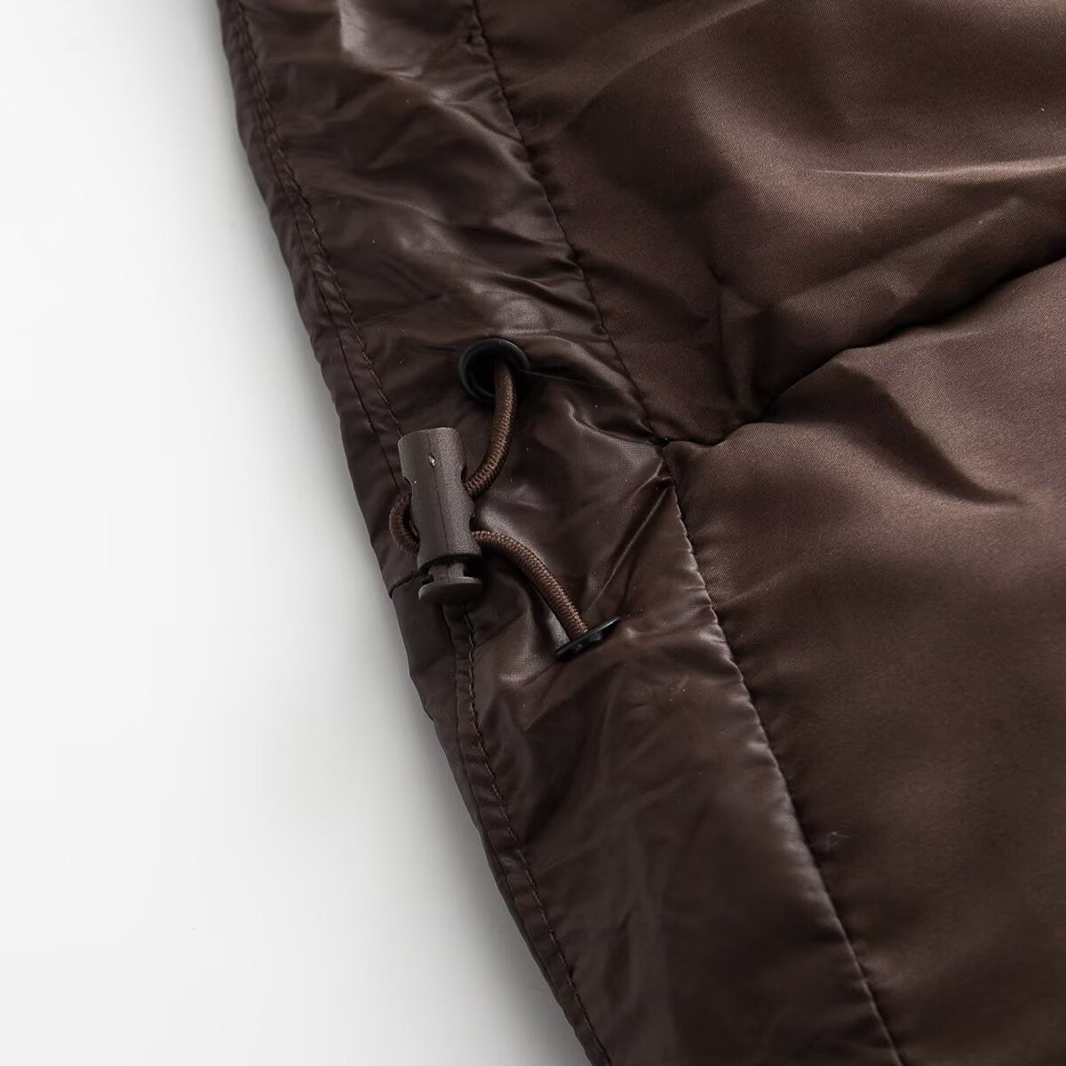 Women's thick warm detachable hooded down cotton Coat