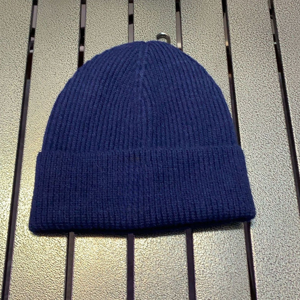 Joker embroidered wool hat casual Joker knit hat