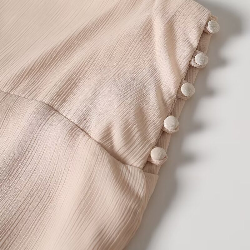 Women's new fashion casual ruffled Midi princess skirt