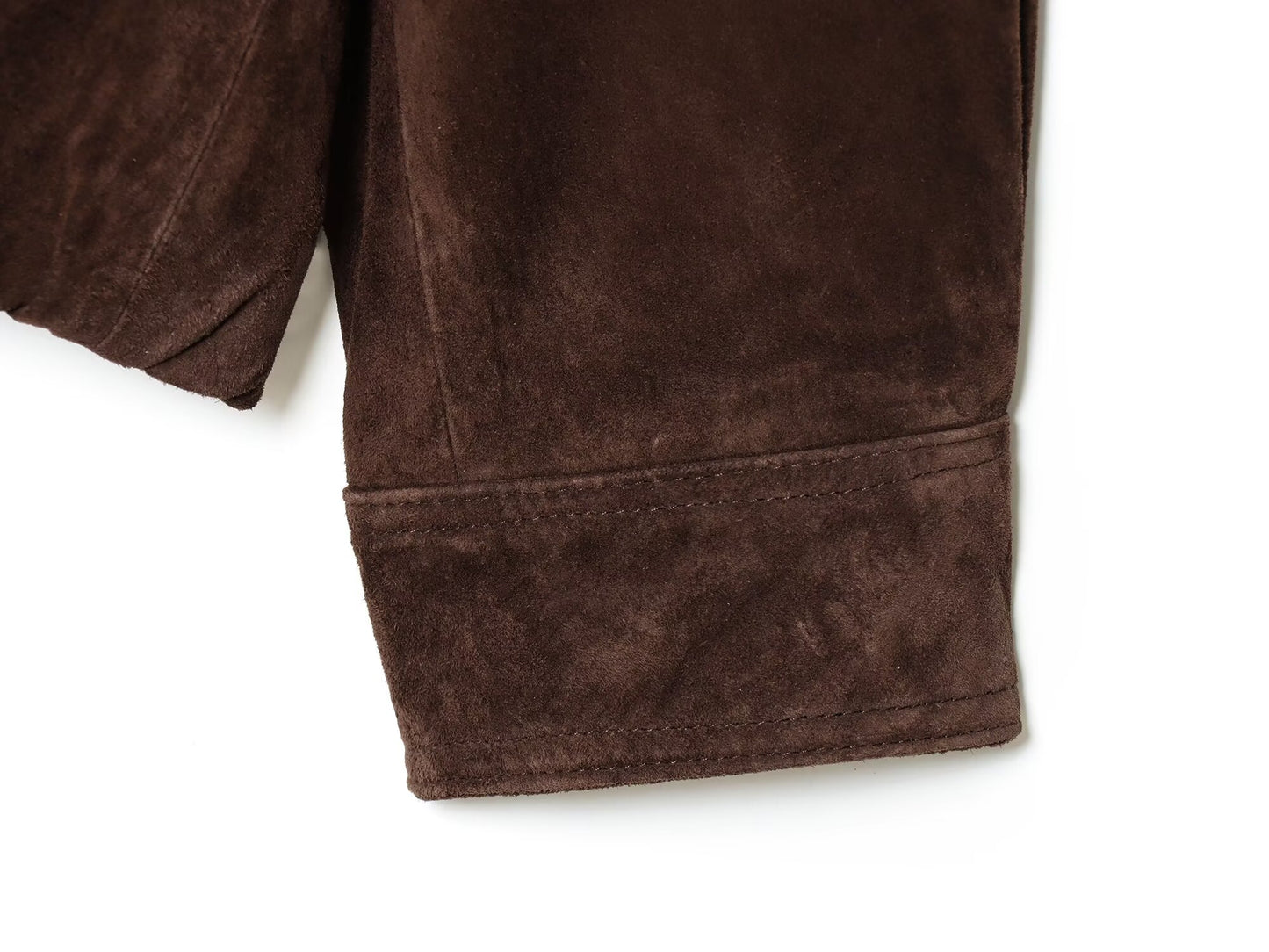 Women's new fashion anti suede effect casual stand collar jacket Coat