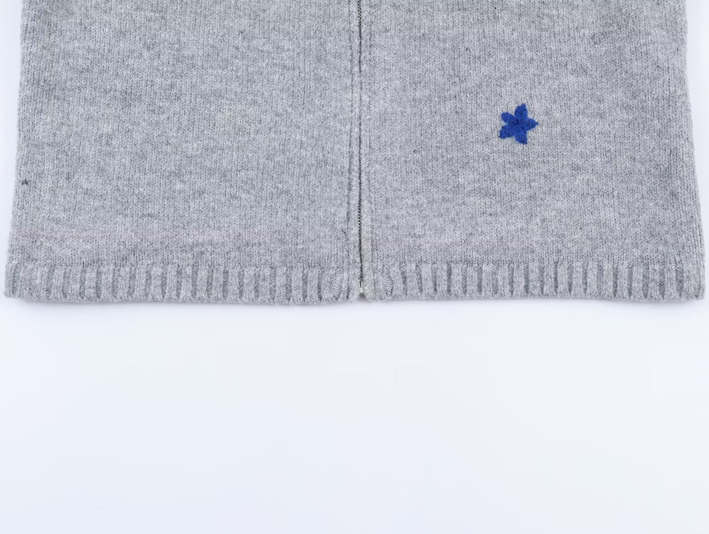 Women's hooded drawstring jacquard knitted cardigan