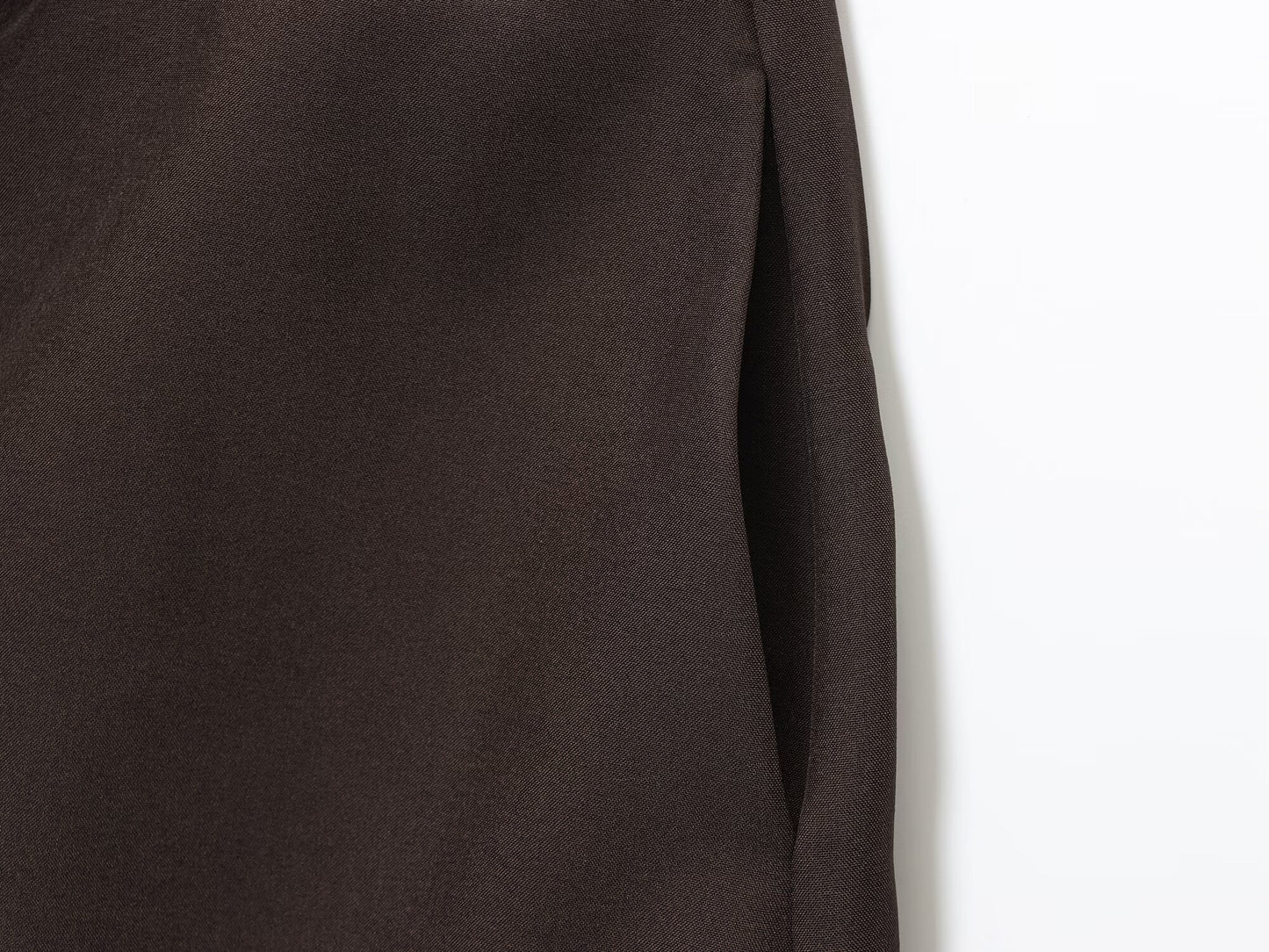 suit Women's 2 pieces loose double breasted Blazer Coat +culottes