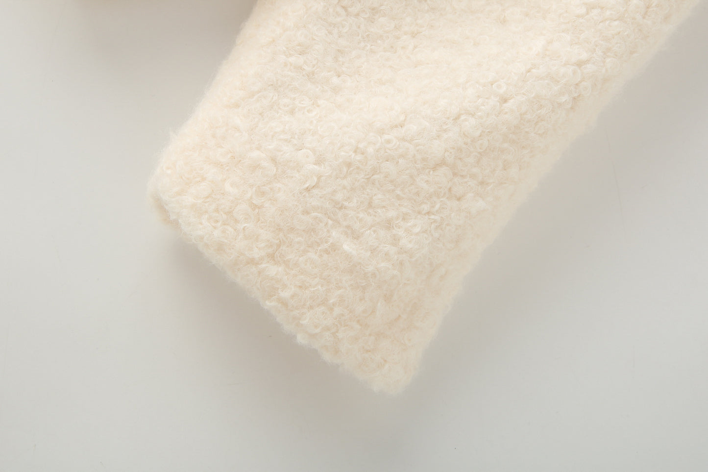 Women's loose Lapel casual woolen blend coat