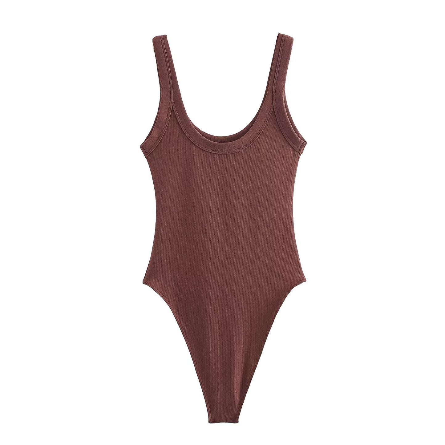 Women's 2025 new fashion multi-color tight ribbed jumpsuit