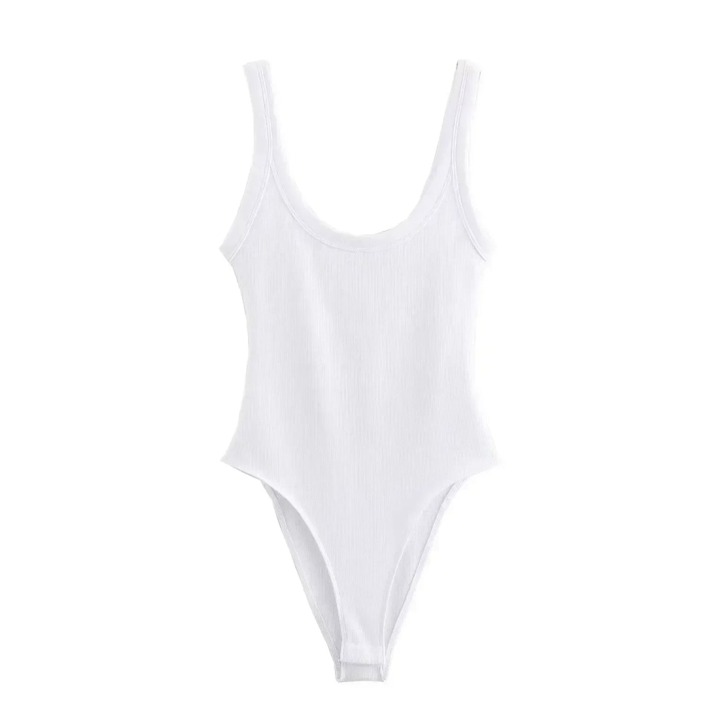 2024 Women's New Fashion Multi color Slim Wide Shoulder Strap Ribbed jumpsuit Retro backless Button up Women's Short jumpsuit