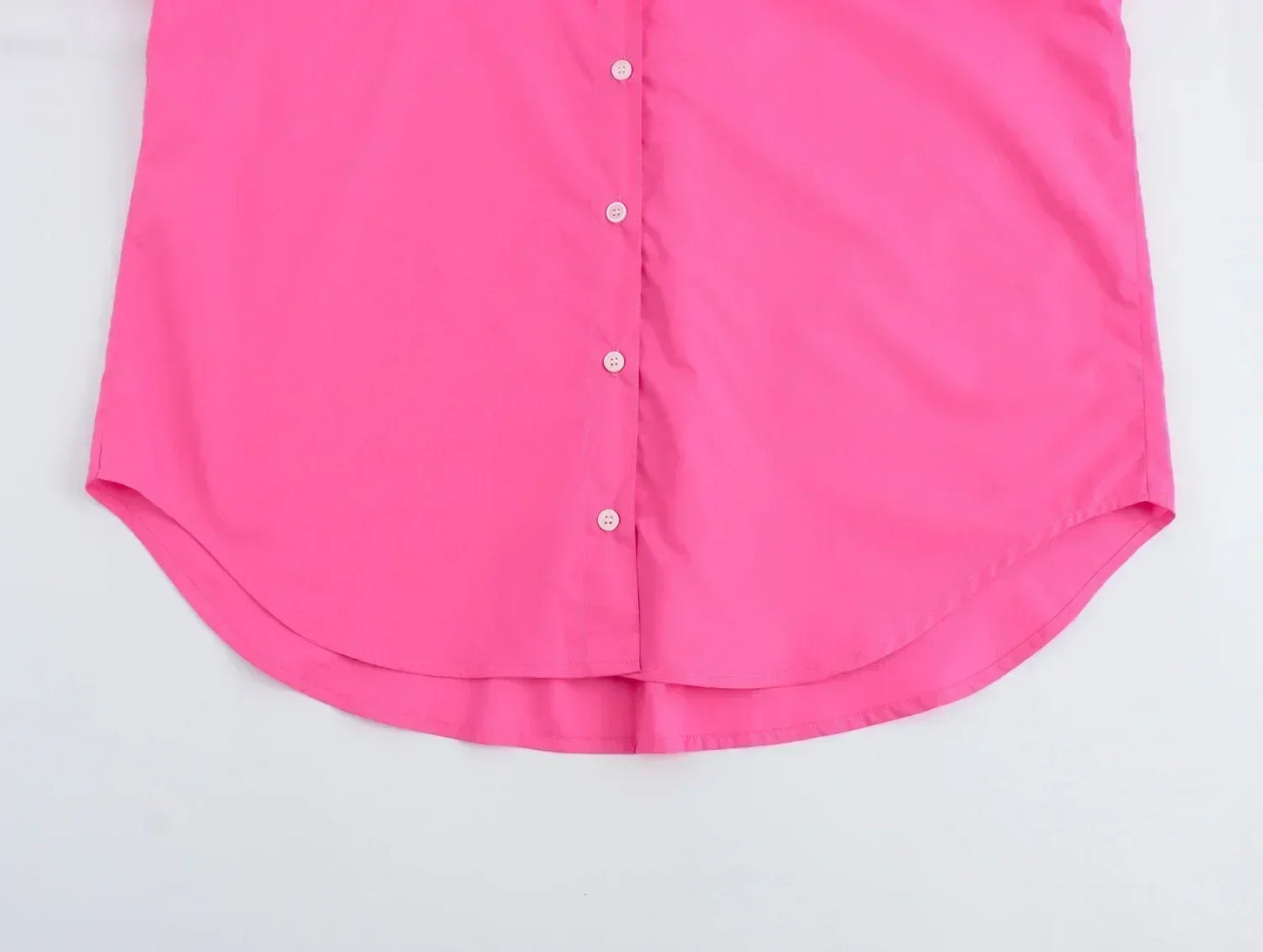 Women's 2024 New Fashion Loose Basic Style Casual Poplin Shirt Retro Long Sleeve Button up Women's Shirt Unique Top