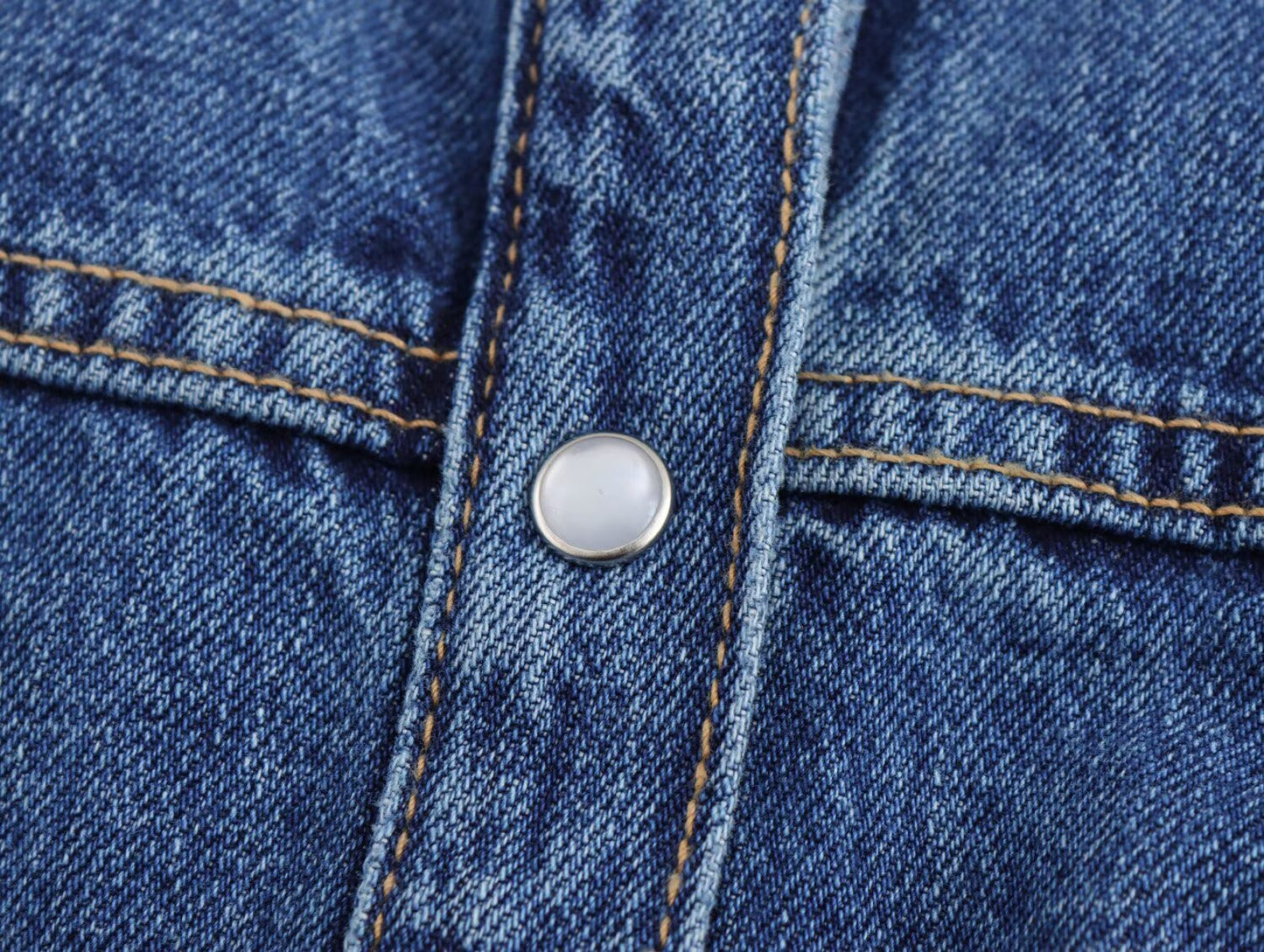 Women's new chic Fashion casual slim fit single breasted wide swing denim mini dress retro long sleeved women's dress Mujer