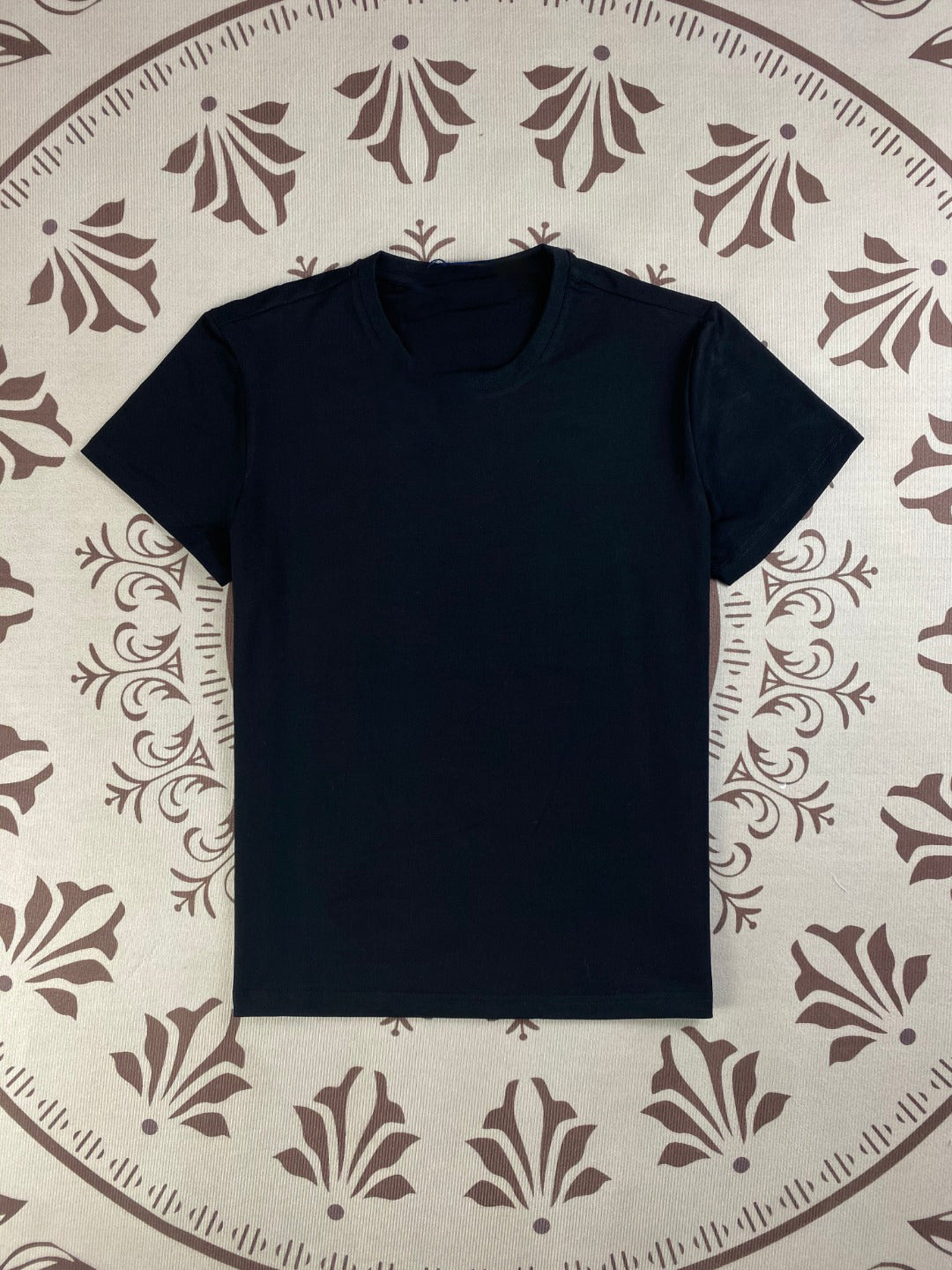 Men and Women with The Same New Fashion Joker Cotton Multicolor Round Neck Couple T-shirt