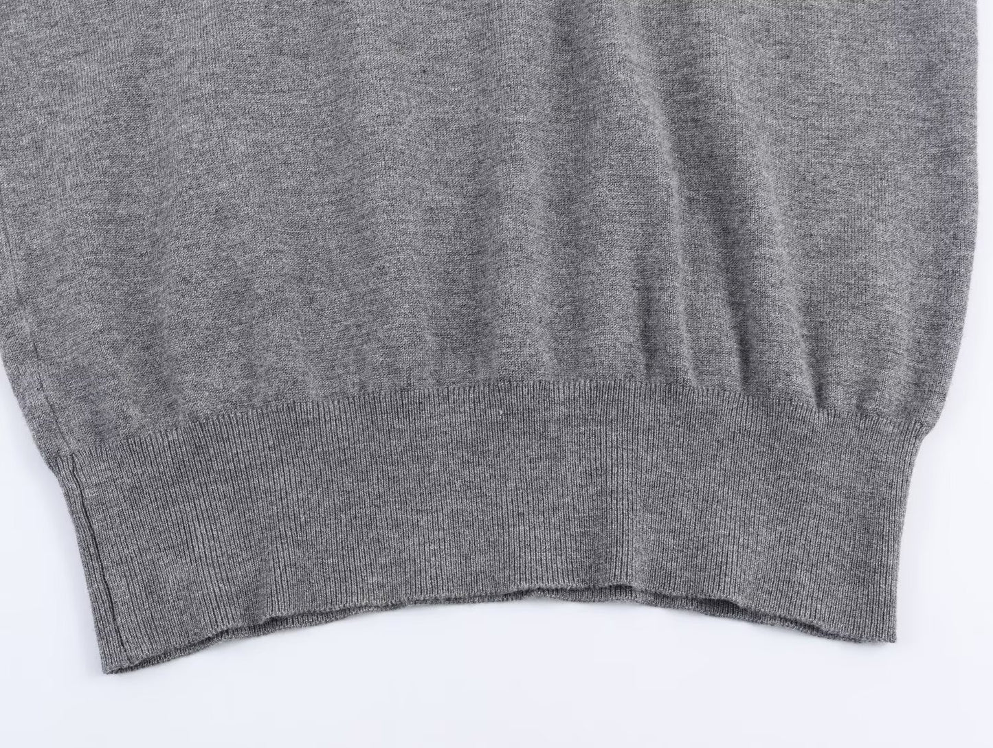 Women's buckle decoration slim stand collar knitted sweater