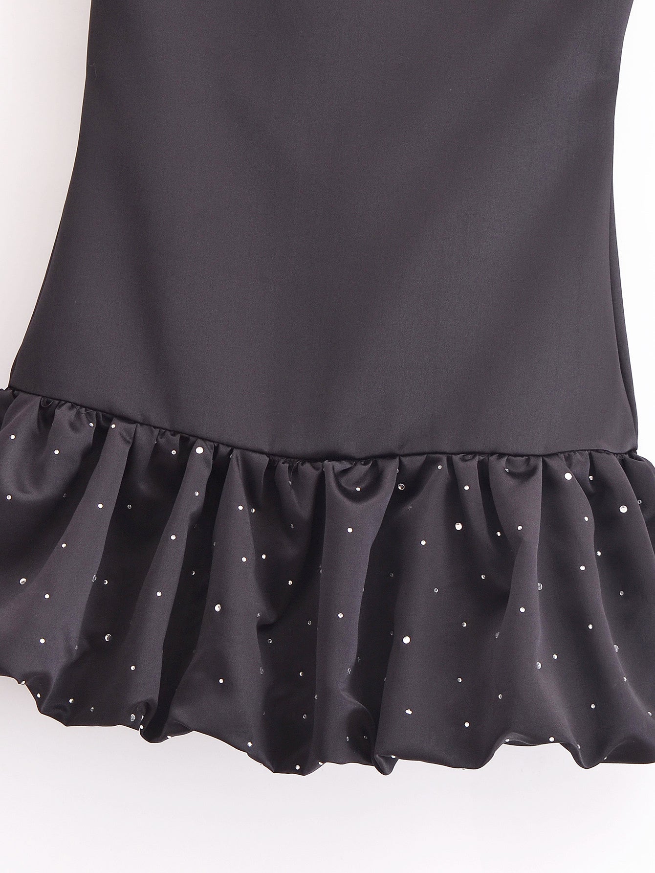 Women's Dress New Fashion Rhinestone Decorative Satin Tube Top Short Dress Retro Sleeveless Women's Vestidos Mujer