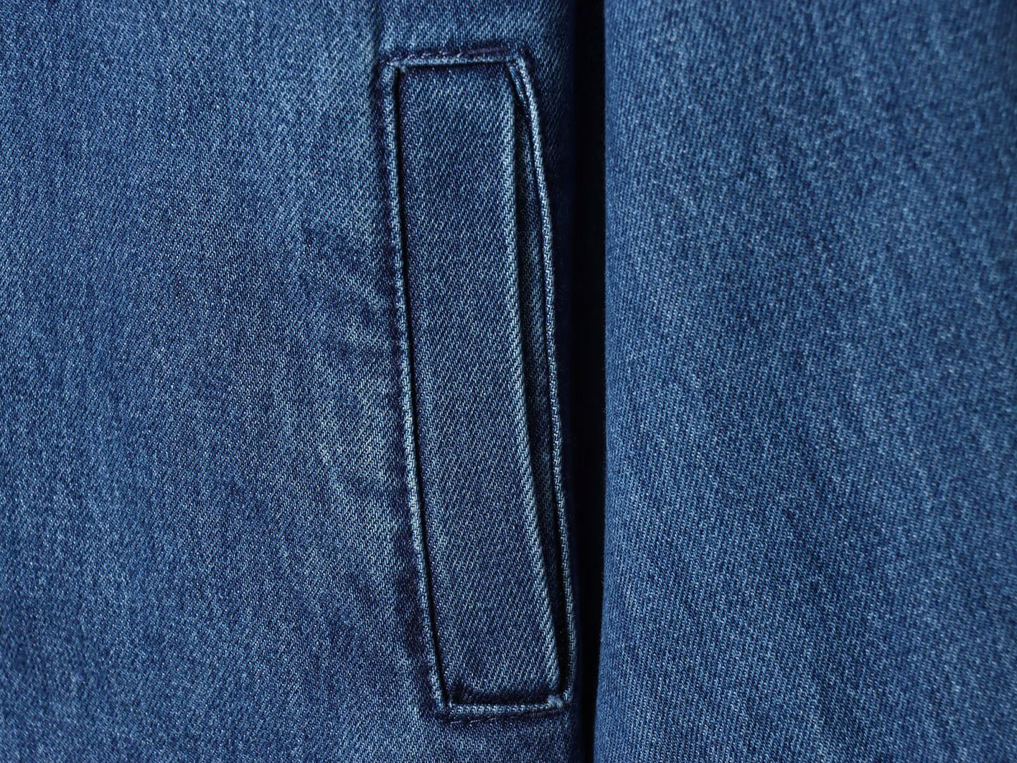 Women's corduroy collar loose denim shirt Coat