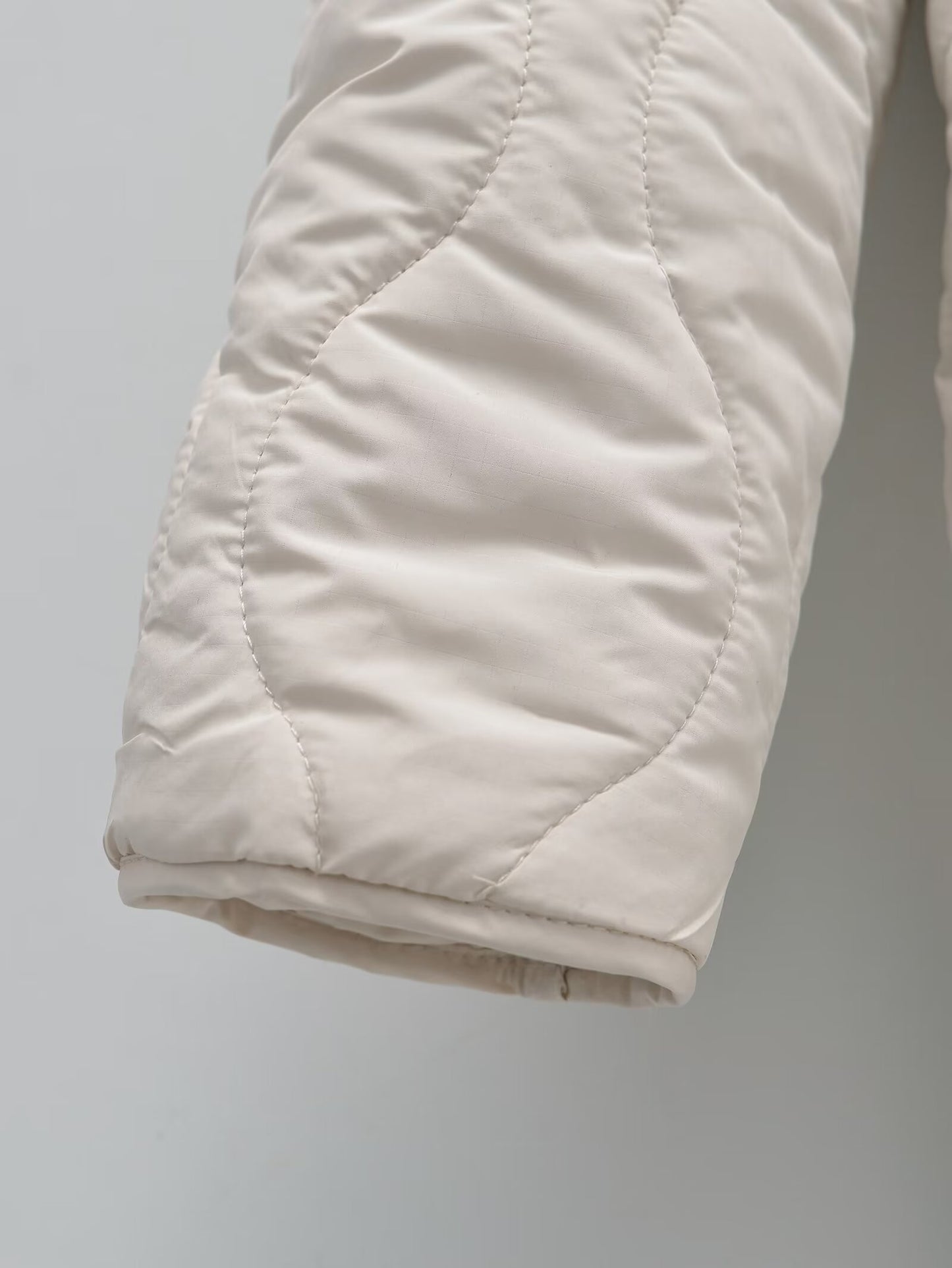 Women's loose warm hooded cotton jacket Coat