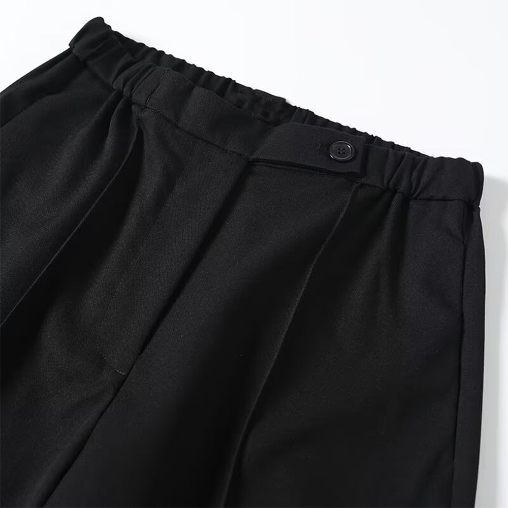 Women's new casual versatile lantern shaped curved knife pants