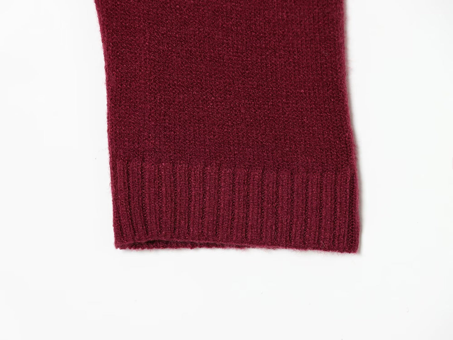 Women's Soft Texture Flat Needle Knitted Coat