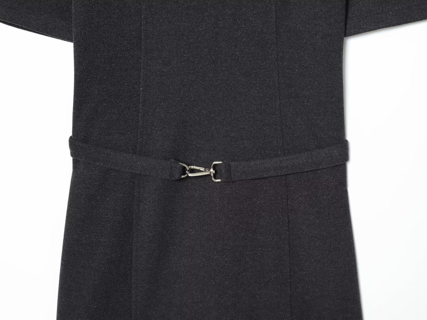 Women's With Belt Soft Texture Short Sleeve Dress