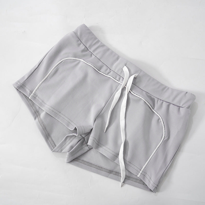 Women's New Stand-up Collar Slim Fitness Clothes Slim Top Sports Coat Shorts Suit