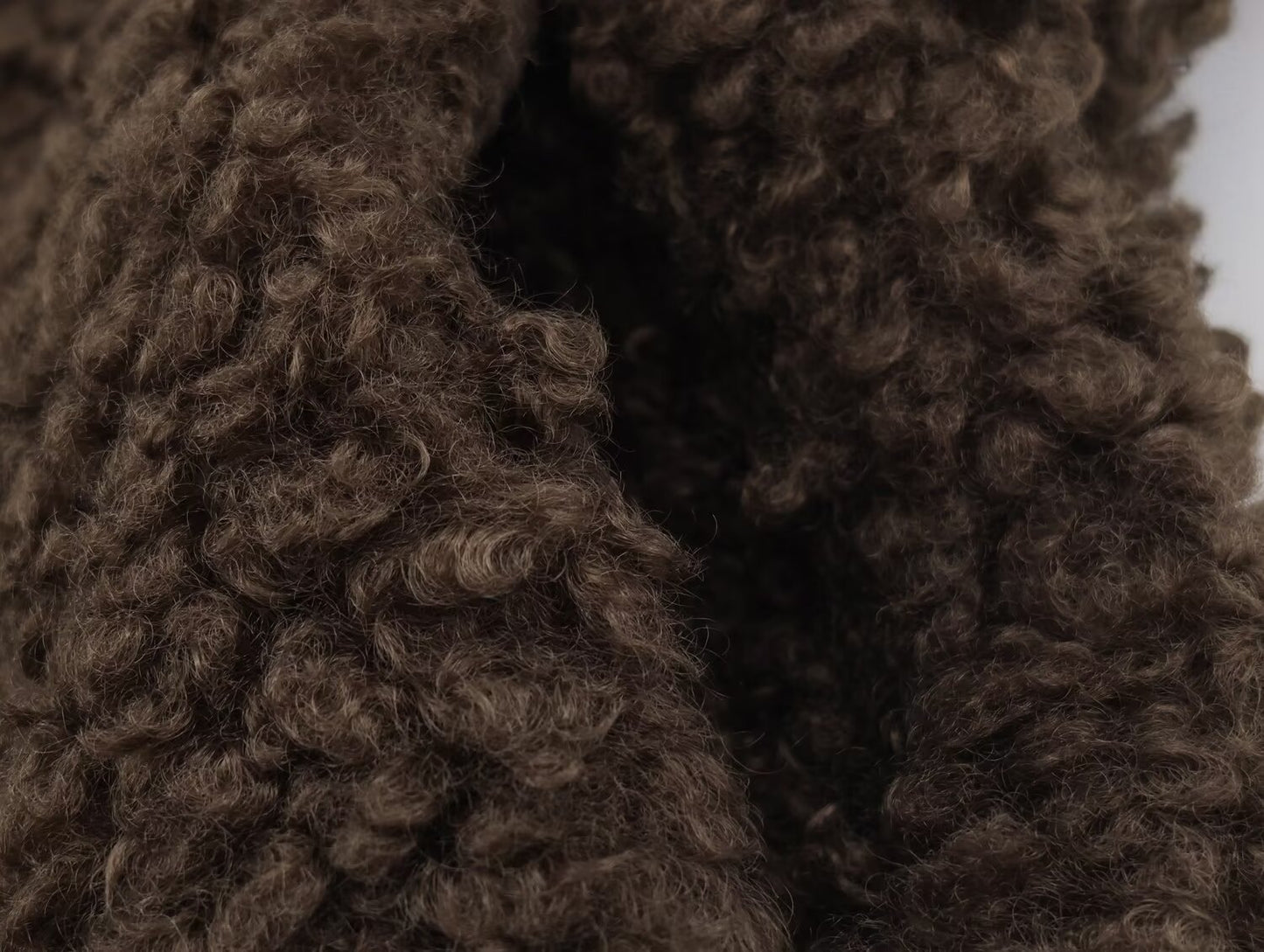 Women's short Lapel thick fleece jacket Coat