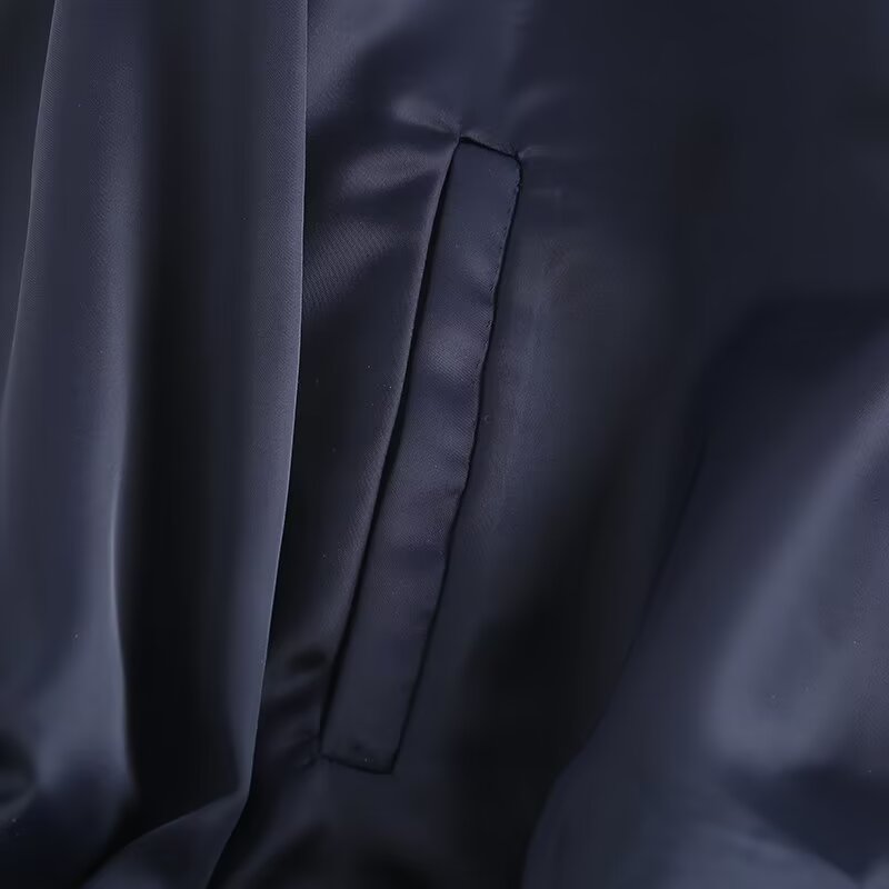 Women's casual short puffy sleeve pilot jacket Coat