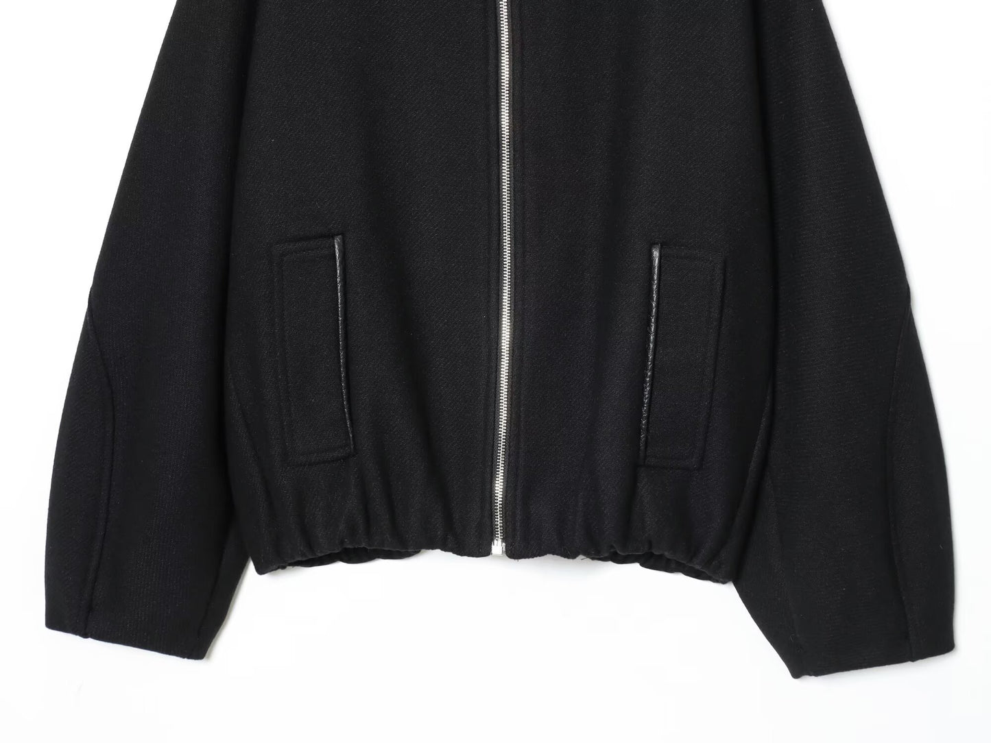 Women's casual lapel zipper pilot jacket Coat