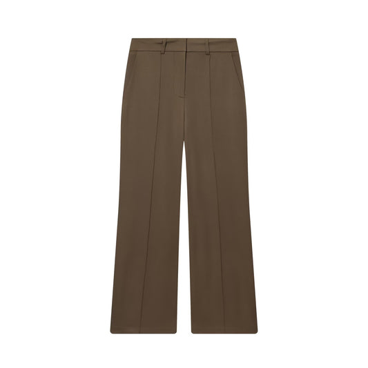 Women's new loose casual high waisted zipper pants