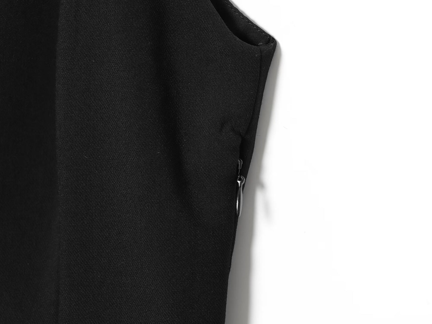 Women's with Belt sleeveless Blazer Coat effect mini dress