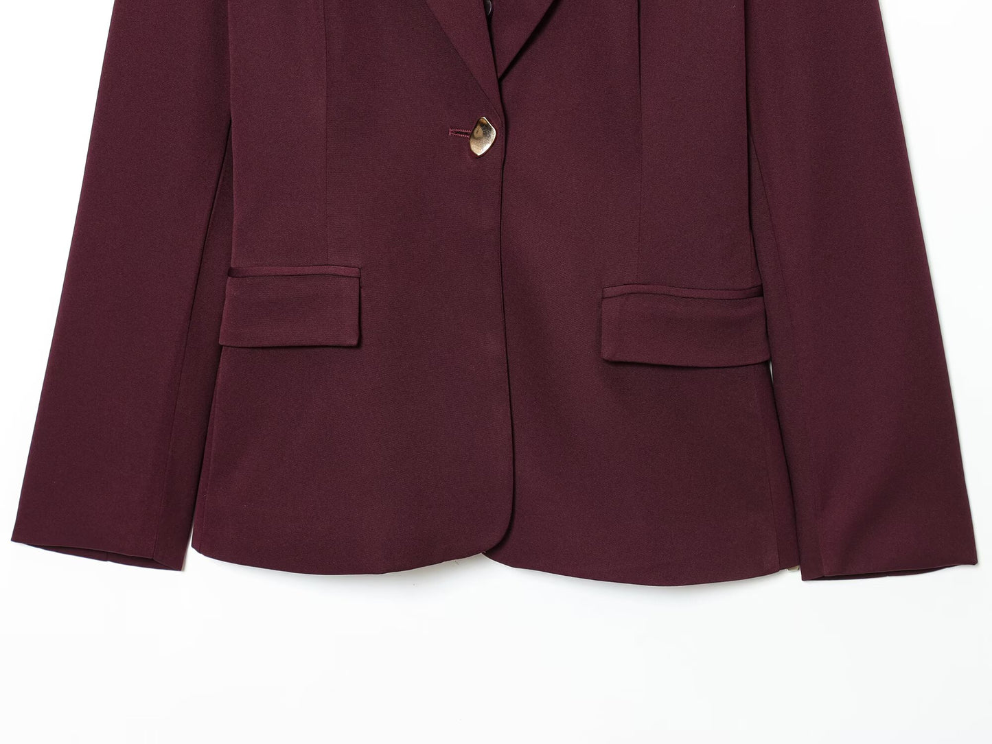 Women's 2025 new with shoulder pads slim suit jacket+Pants suit