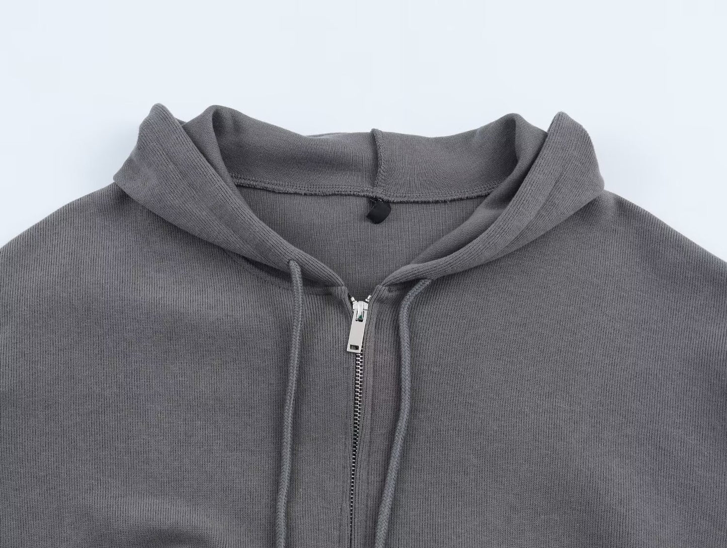 suit Women's 2 pieces ribbed soft texture hooded sweatshirt+Pants