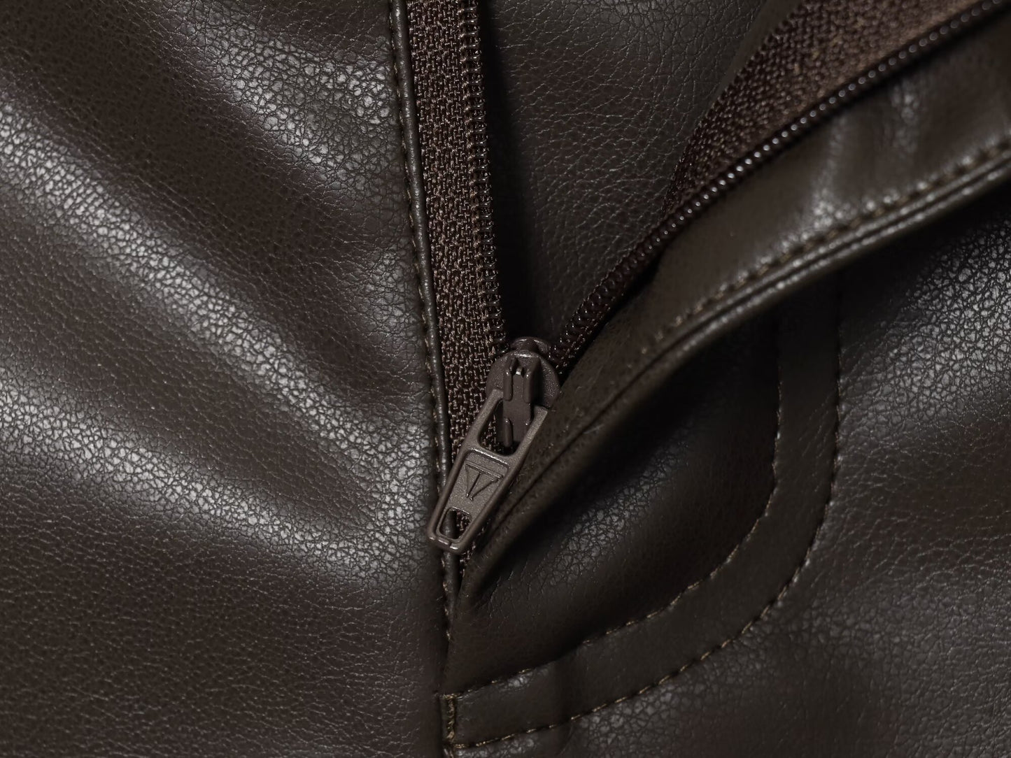 Women's new casual faux leather straight pants