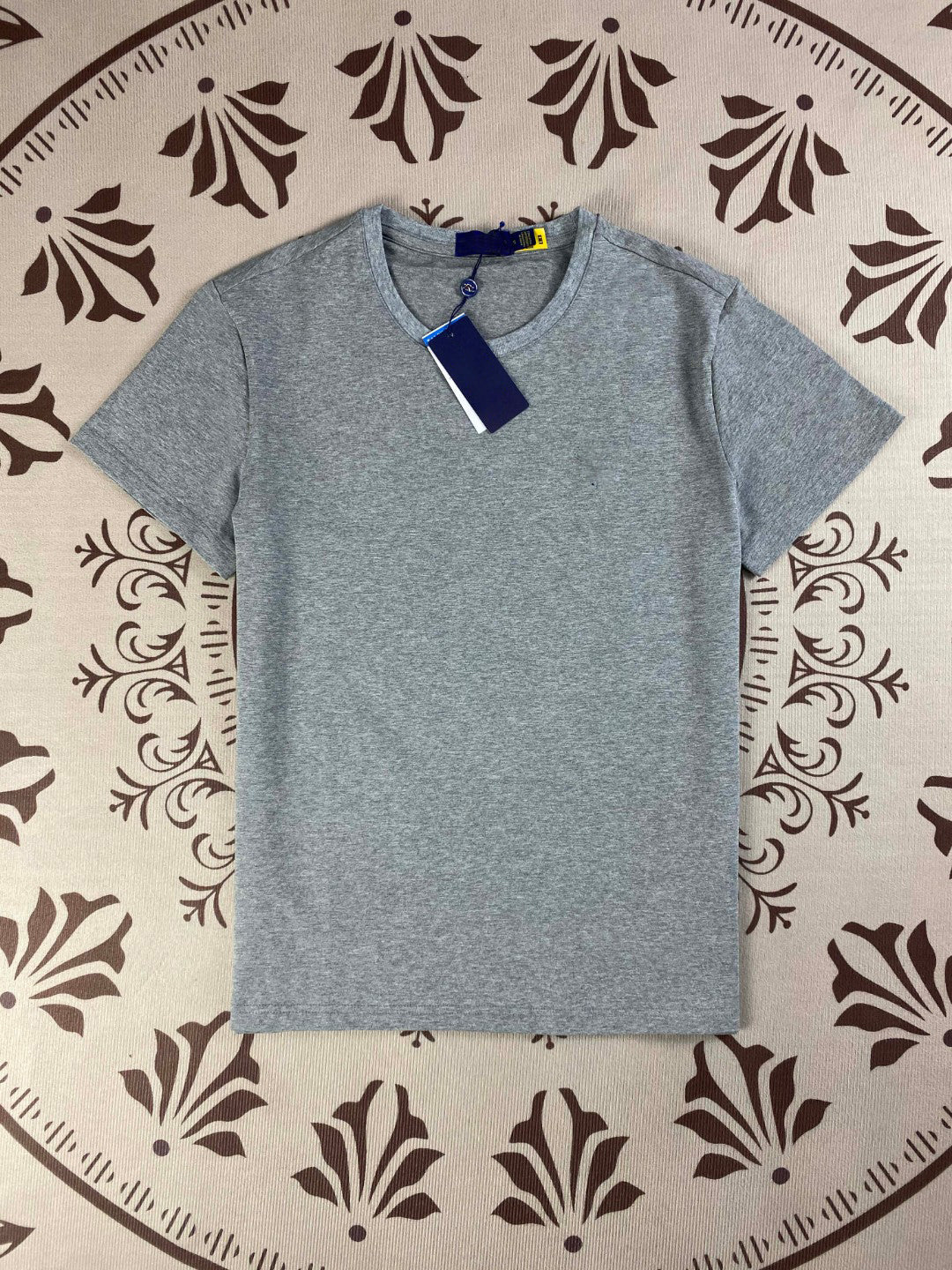 Men and Women with The Same New Fashion Joker Cotton Multicolor Round Neck Couple T-shirt