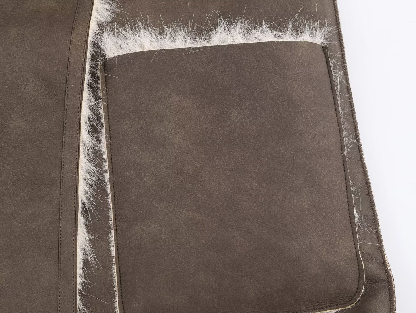 Women's double-sided wear faux fur effect Lapel Coat