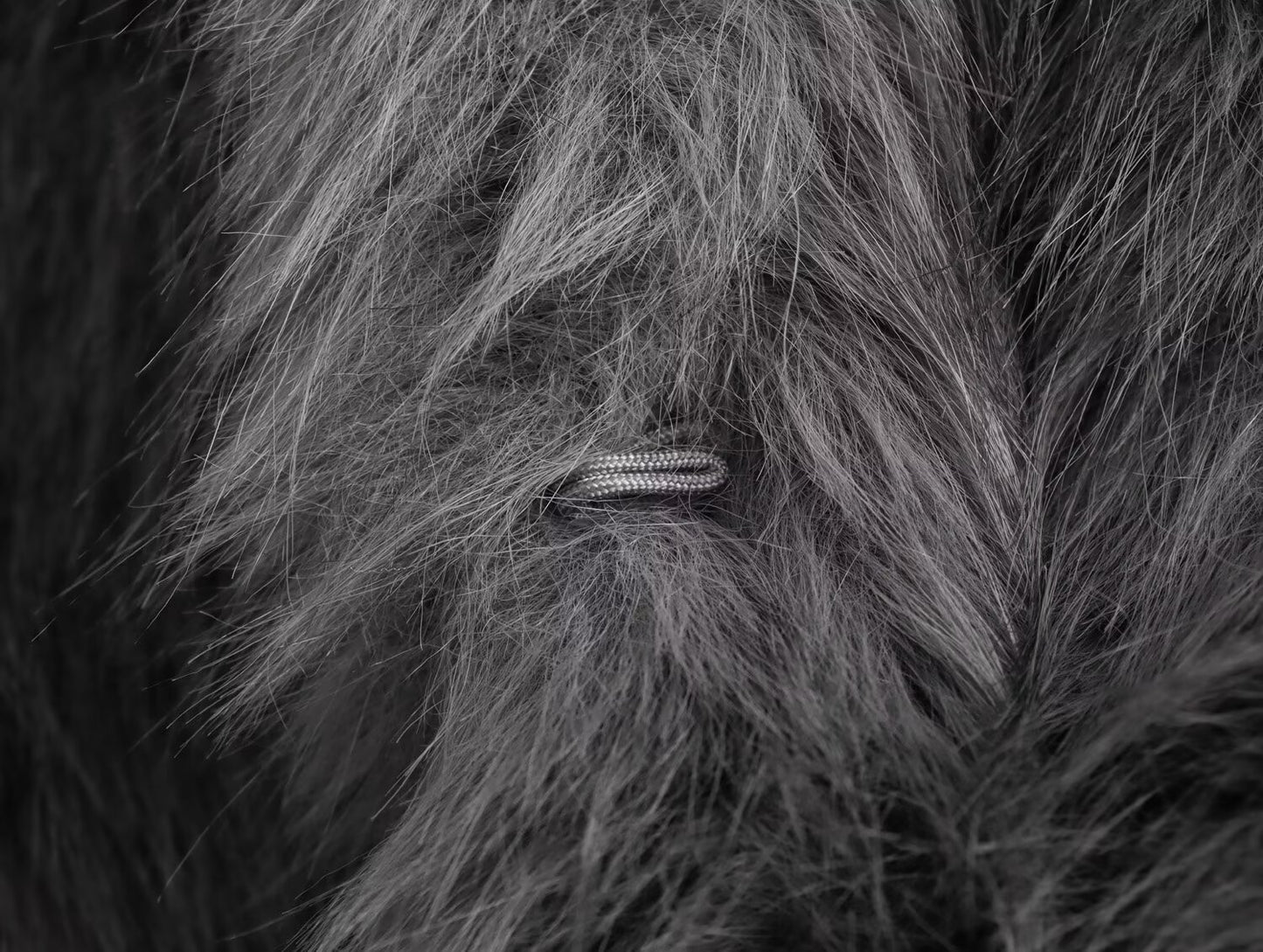 Women's New Artificial fur effect short O Neck jacket Coat