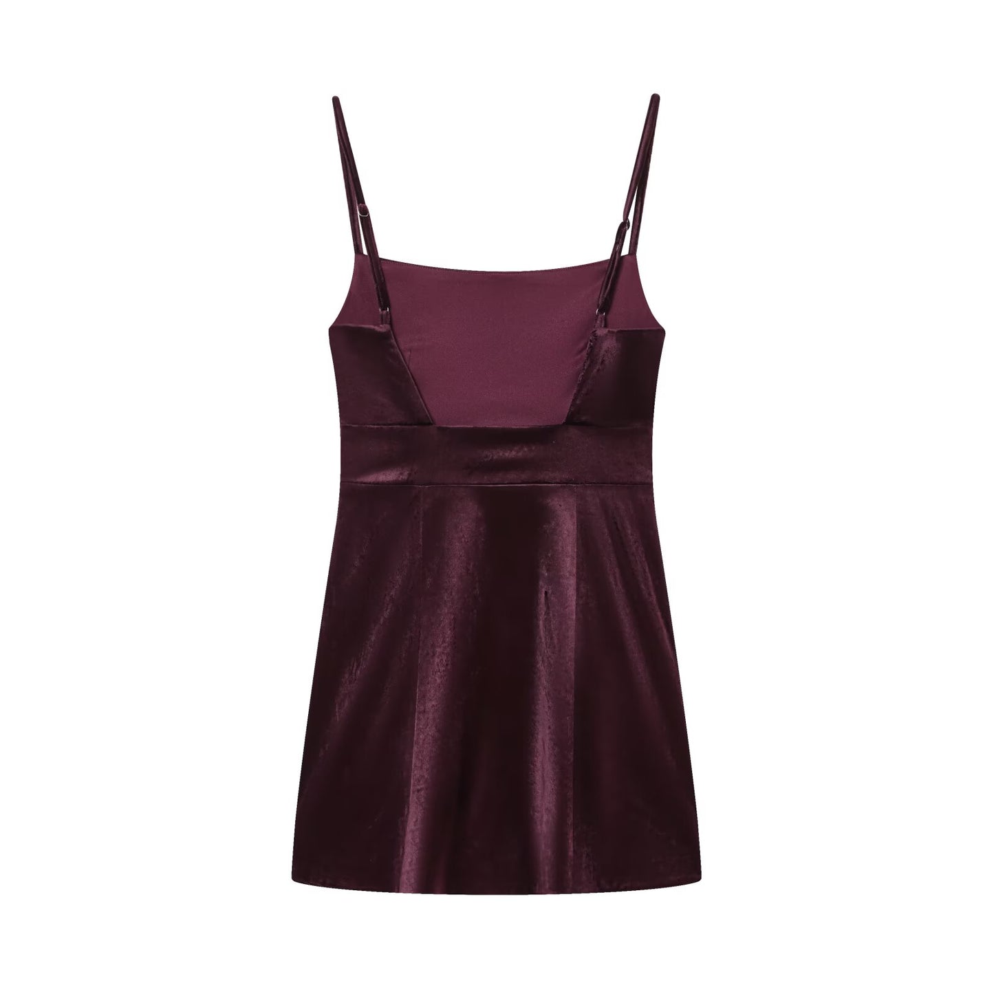 Women's new sexy tight backless suspender mini dress