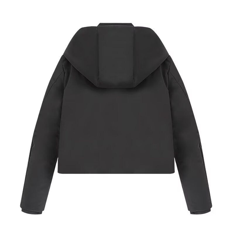 Women's winter short warm hooded cotton Coat