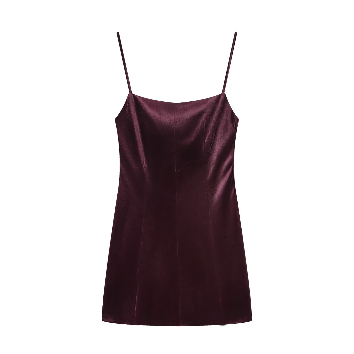 Women's new sexy tight backless suspender mini dress