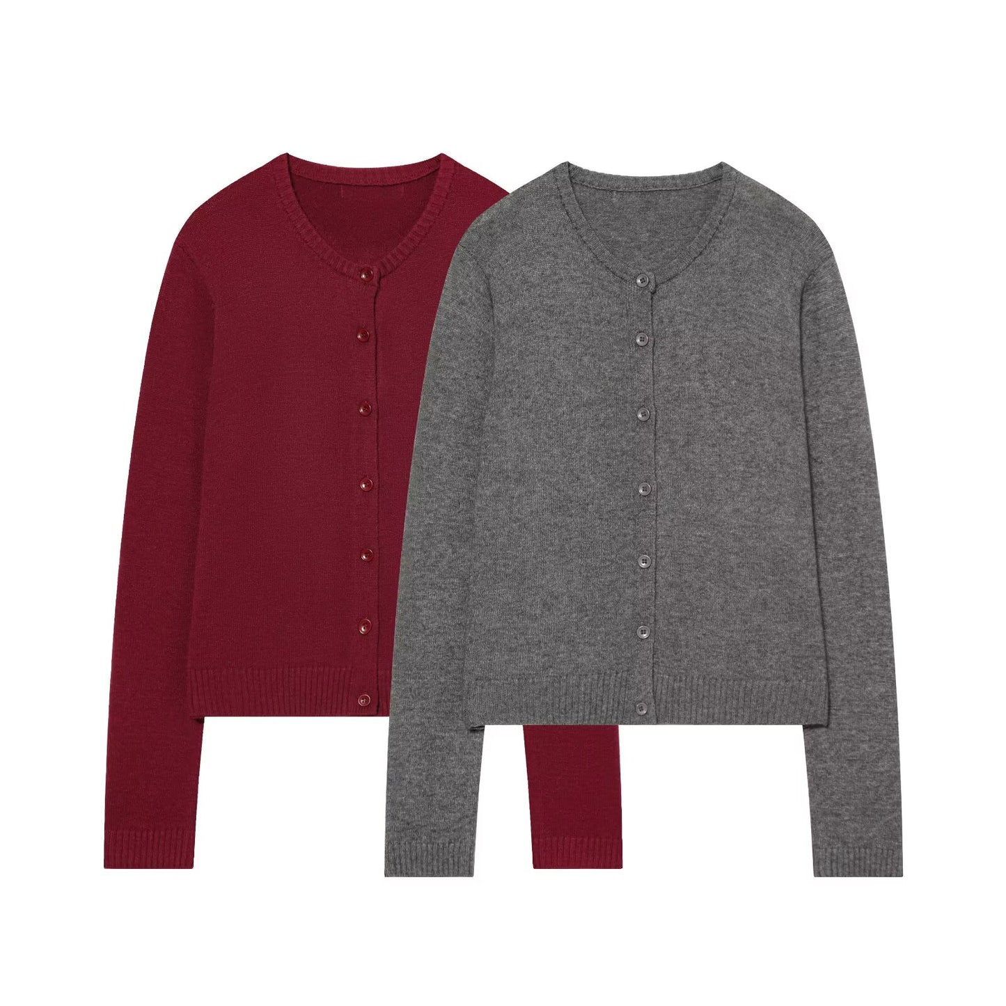 Women's Soft Texture Flat Needle Knitted Coat