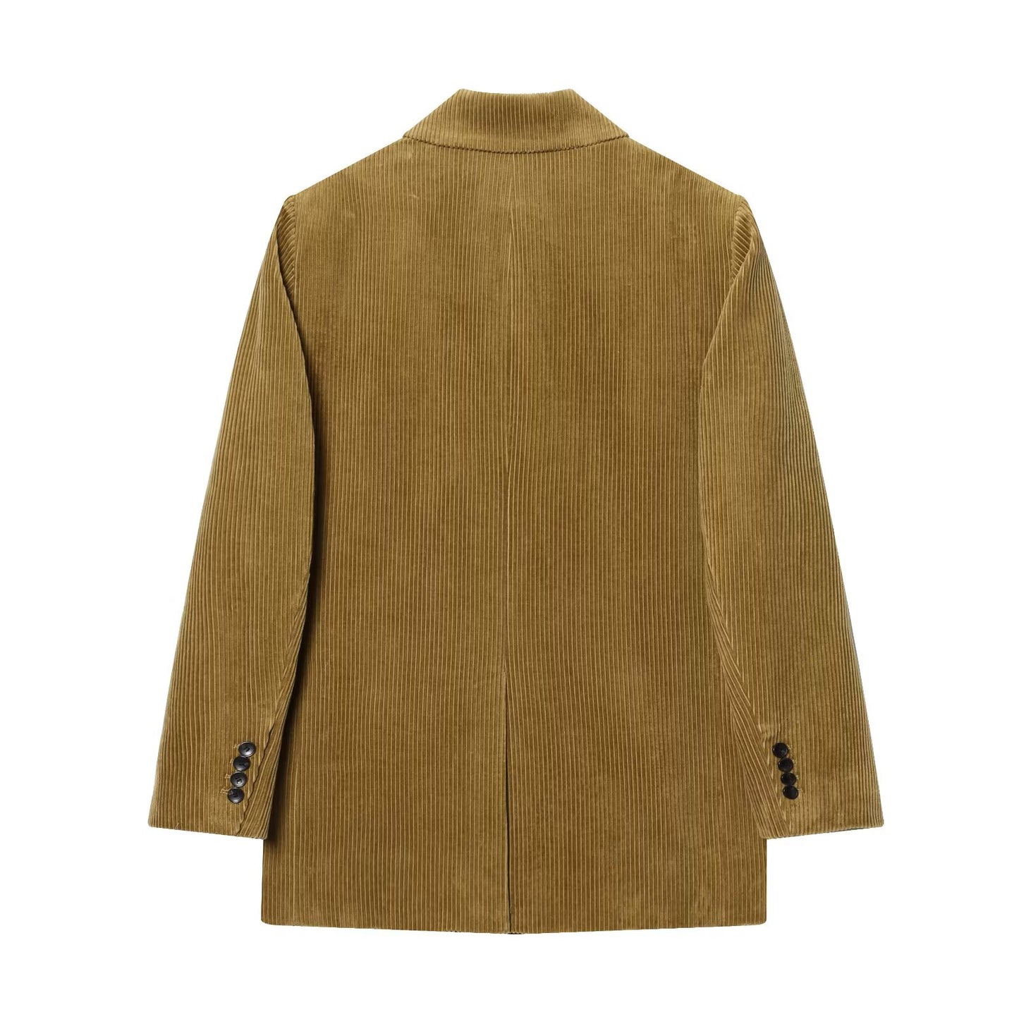 Women's loose double breasted lapel Blazer Coat