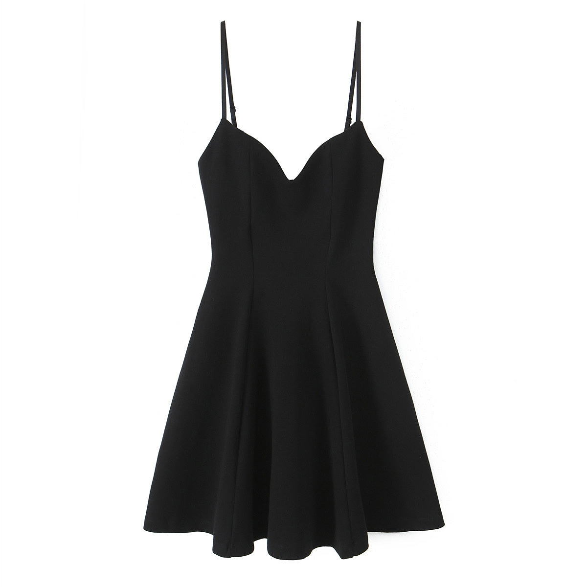 Women's 2025 fashion heart-shaped collar mini dress retro sleeveless dress