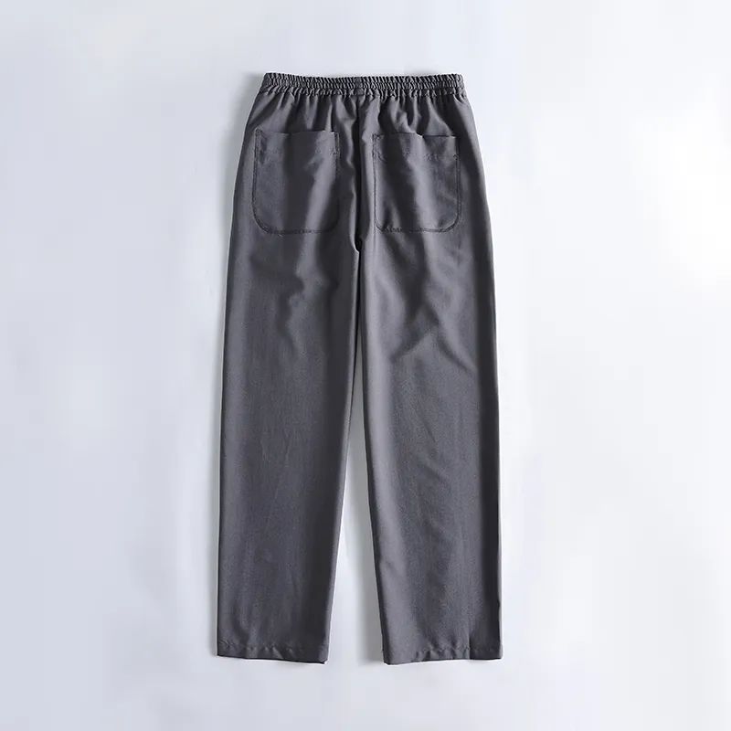 Men's New Fashion Casual Joker Balloon Pants Elastic Waist Drape Elastic Straight Pants.