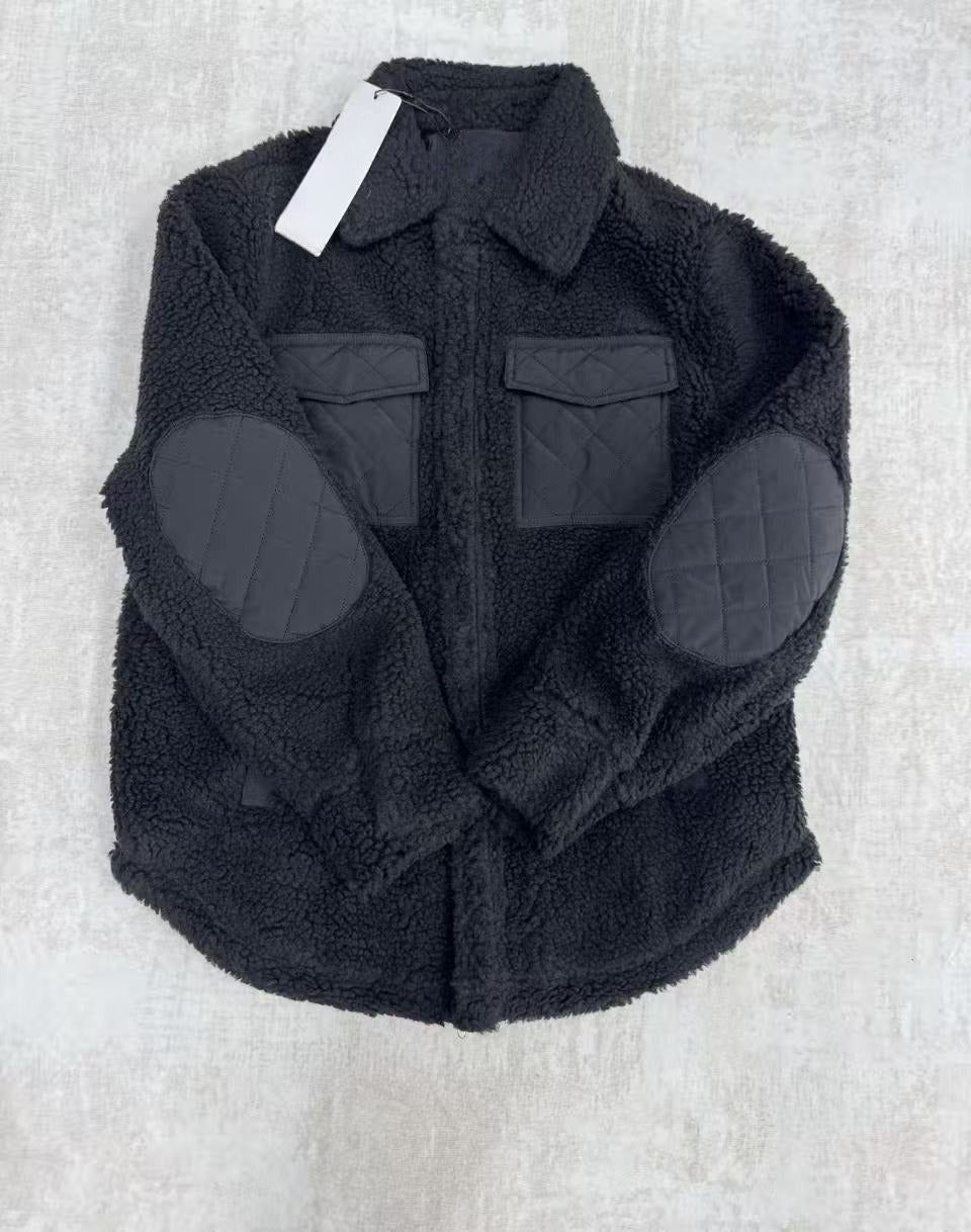 Women's new warm and comfortable lambskin jacket