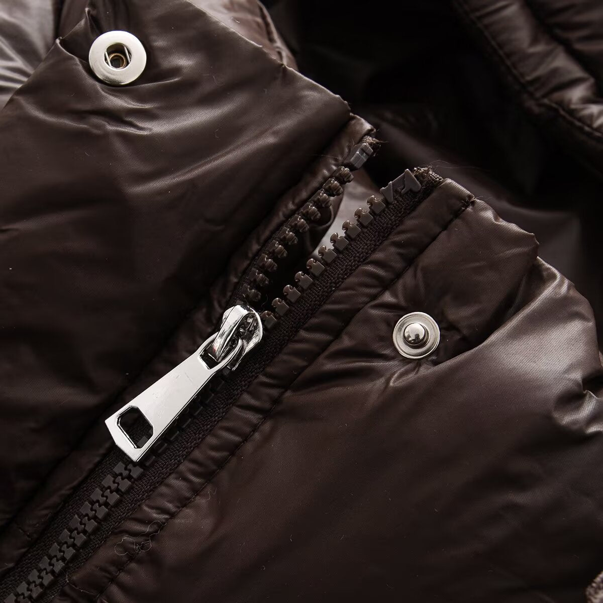 Women's thick warm detachable hooded down cotton Coat