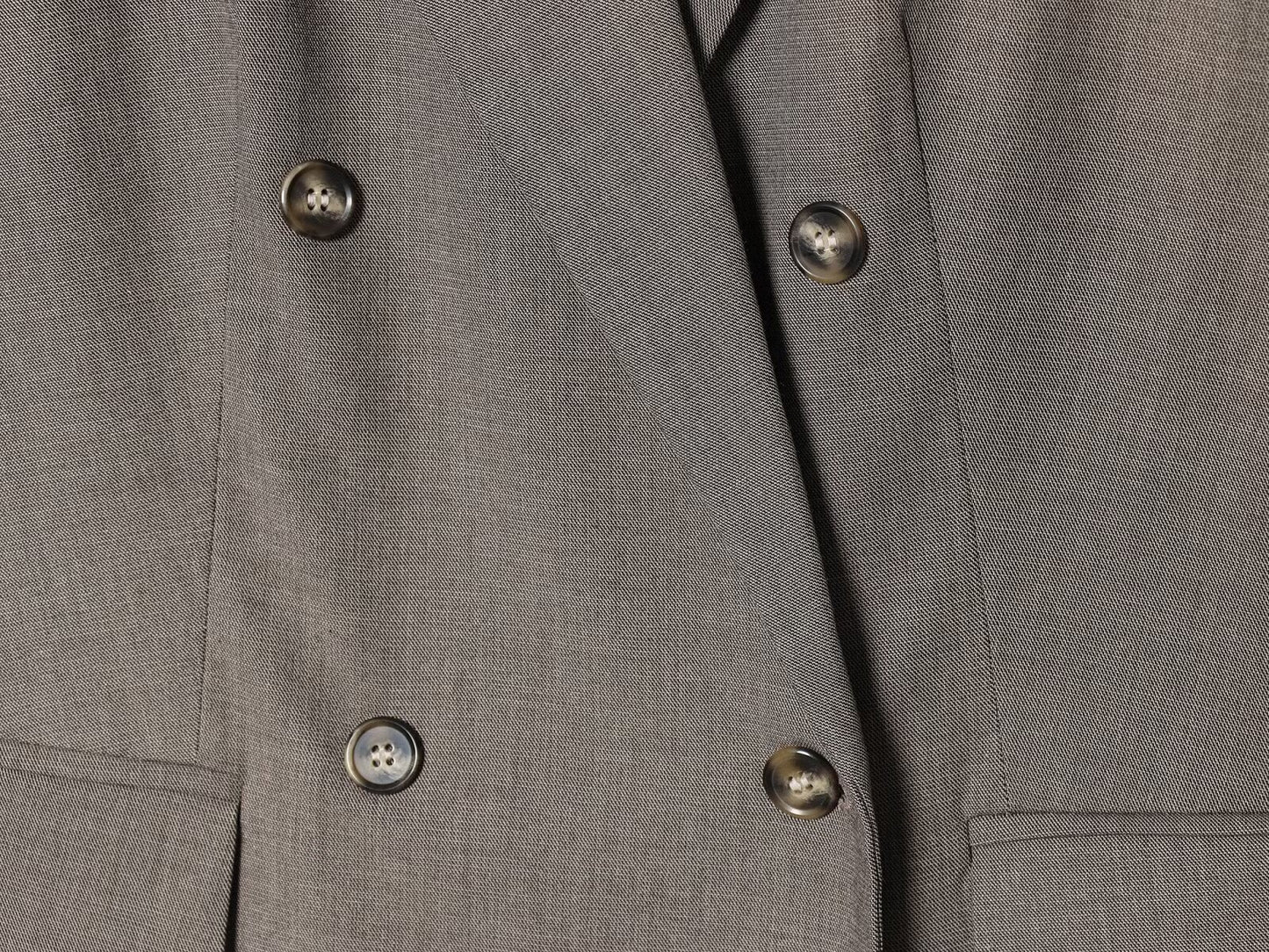 Women's loose double breasted lapel Blazer Coat +Pants