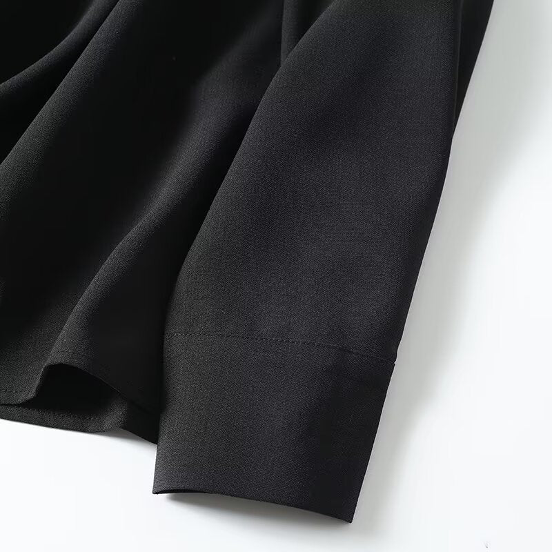 Women's new Chinese style long sleeved button up shirt