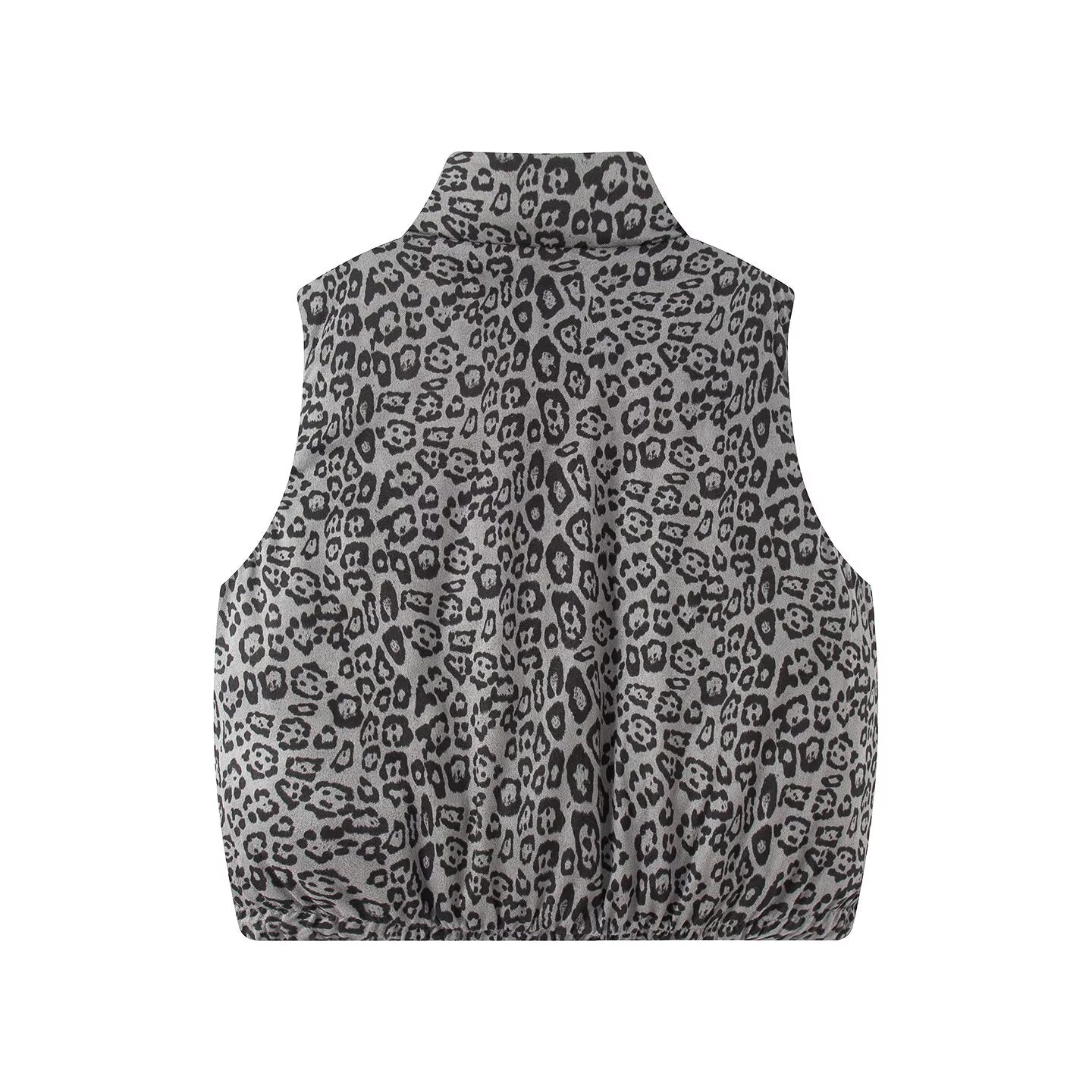 Women's new two-wear design suede cotton vest