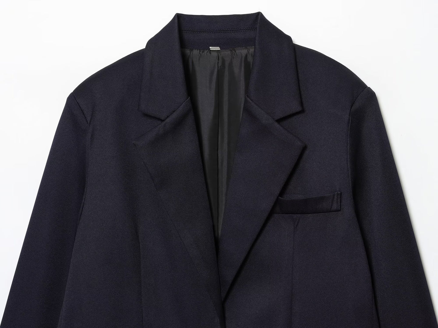 Women's new loose single breasted casual straight suit jacket