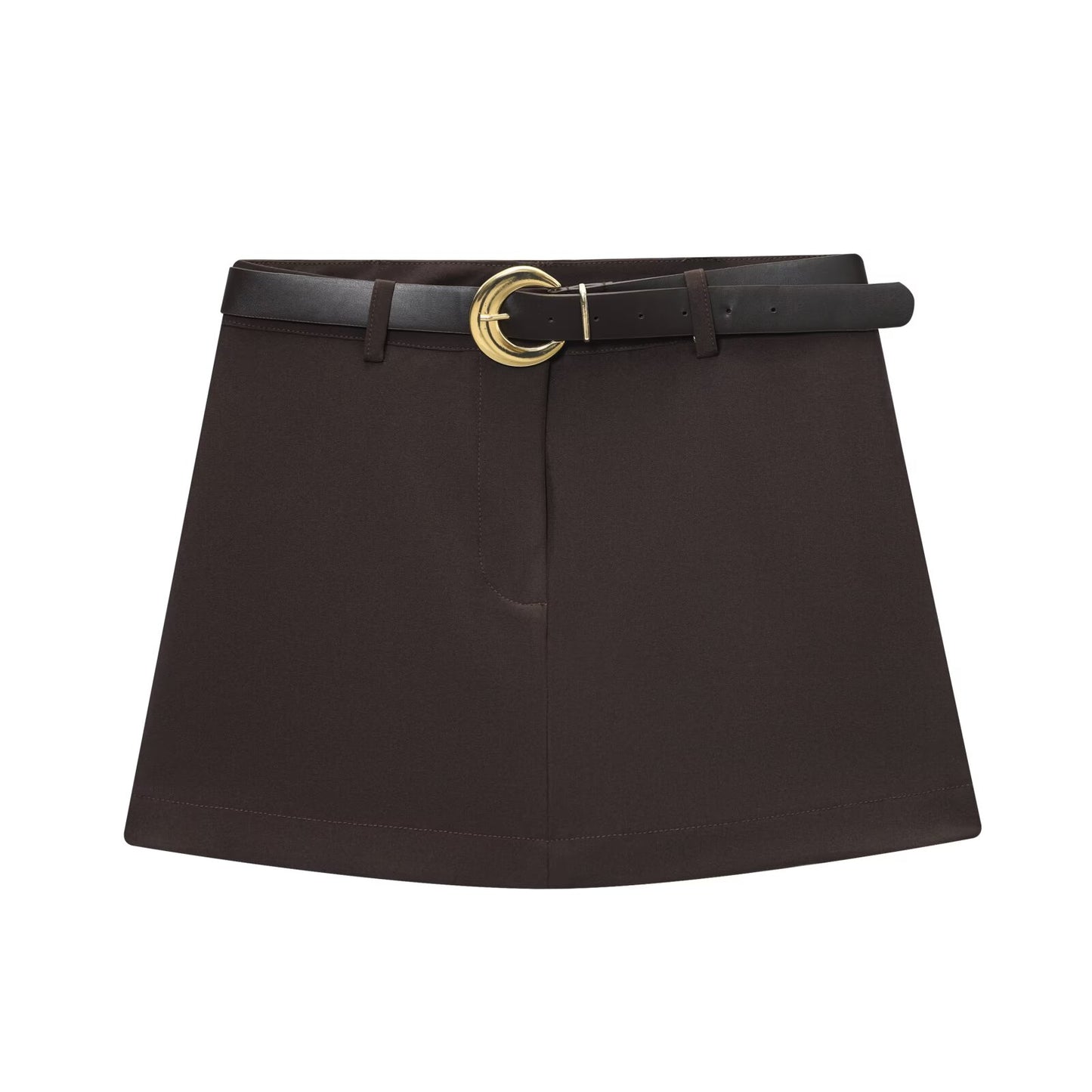 suit Women's 2 pieces loose double breasted Blazer Coat +culottes