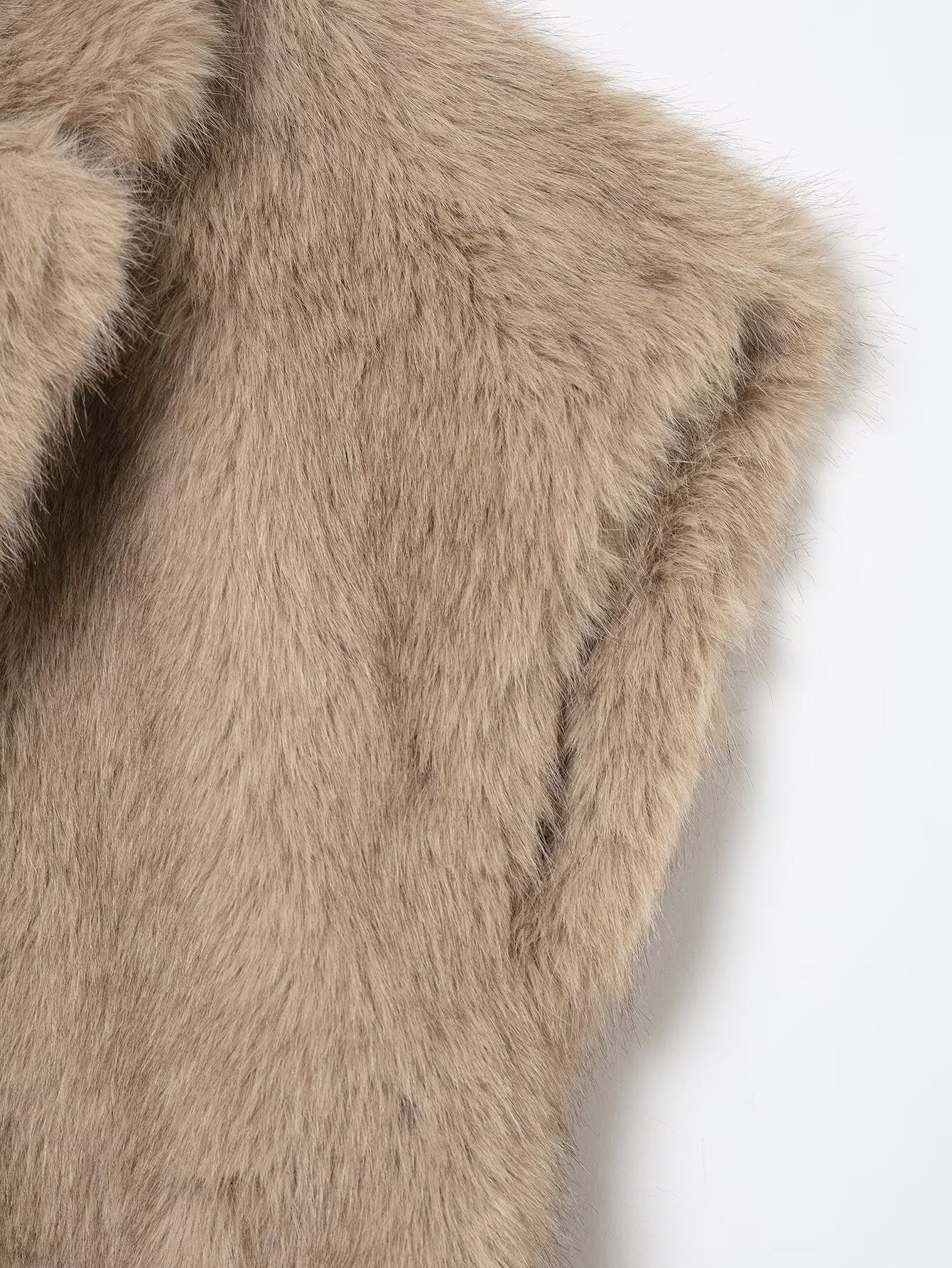 Women's new Joker faux fur vest