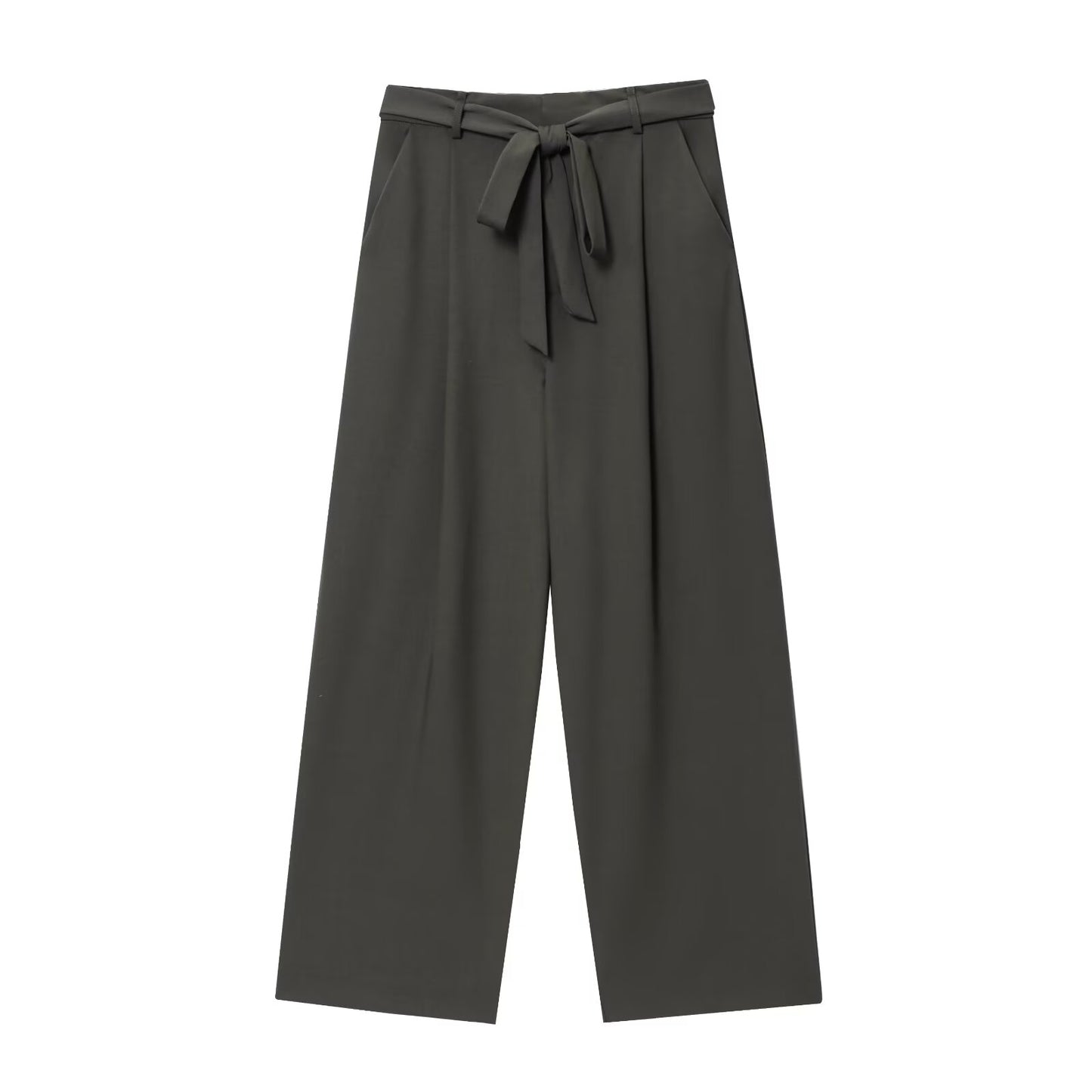 Women's new fashion slim V-neck Button-up vest+Pants suit