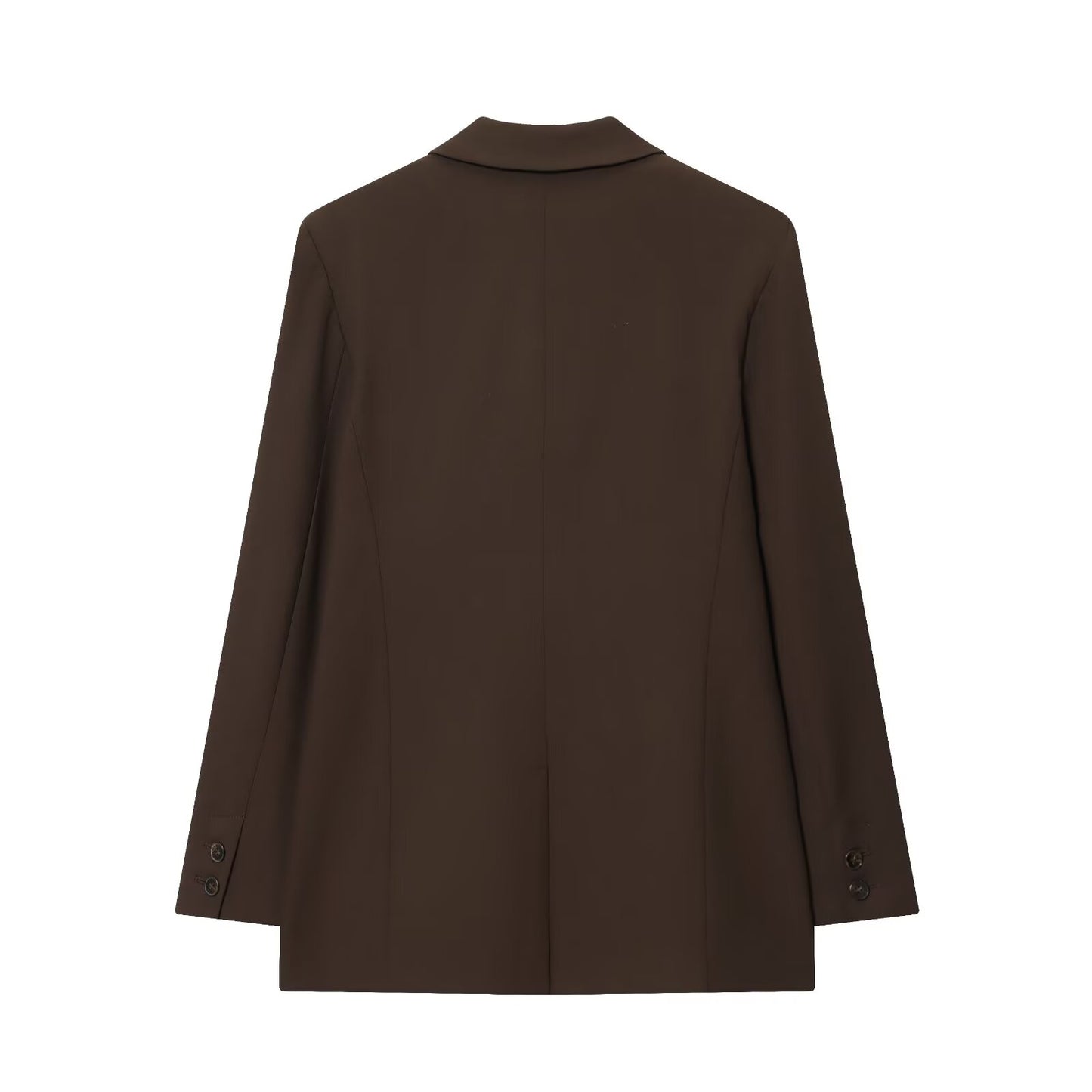 Women's set woman 2 pieces Casual double breasted Blazer Coat+Pants