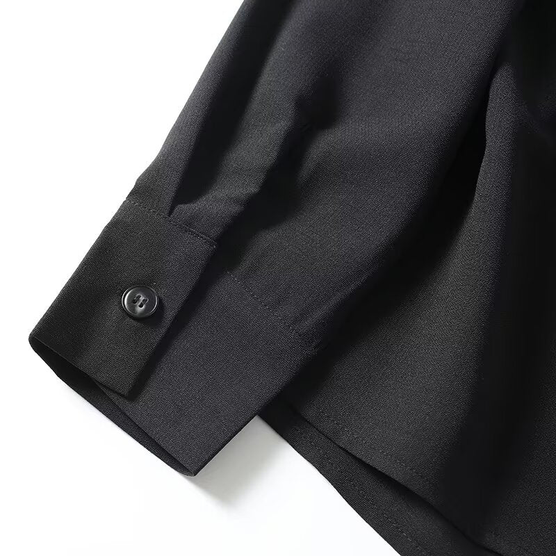 Women's new Chinese style long sleeved button up shirt