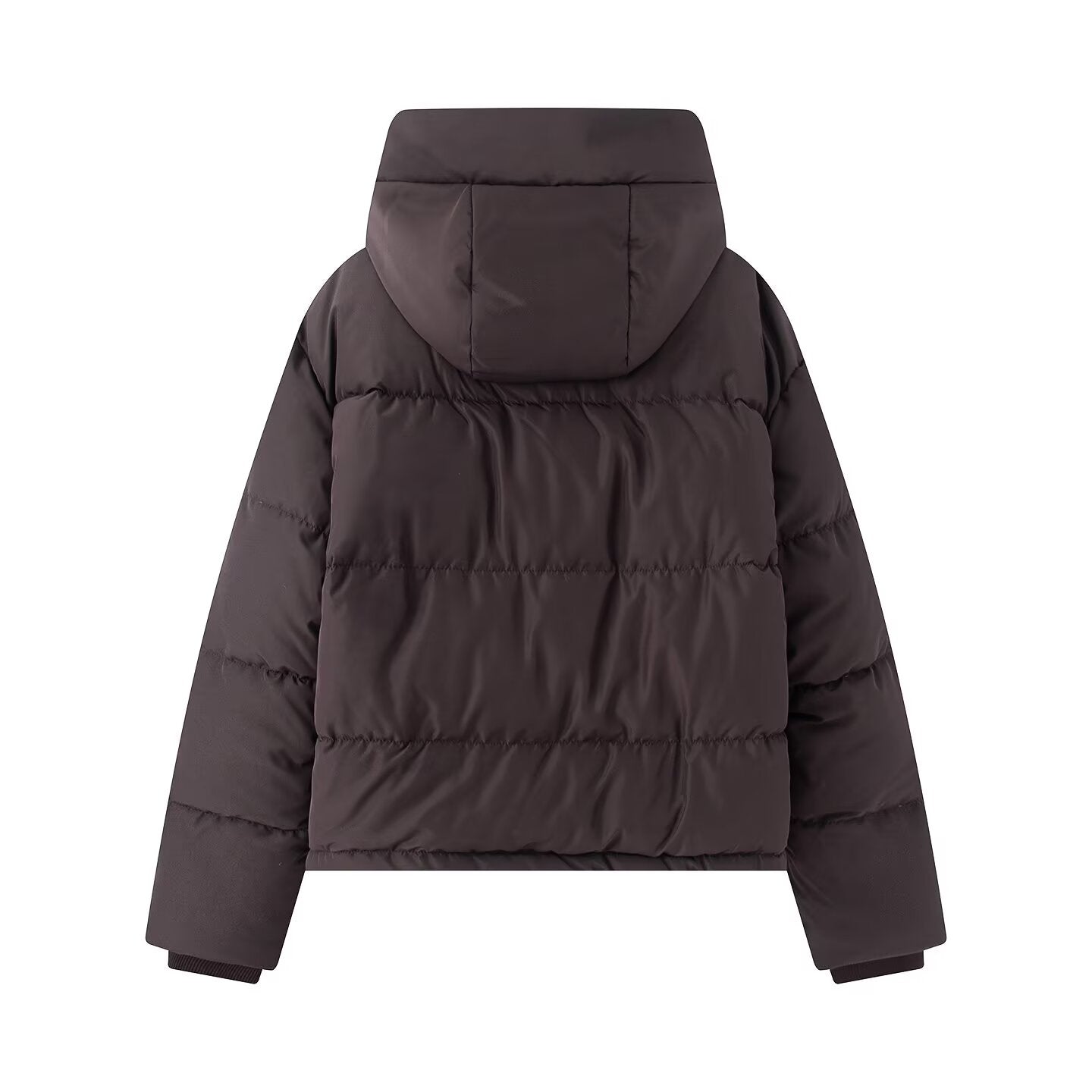 Women's thick hooded windproof cotton jacket Coat